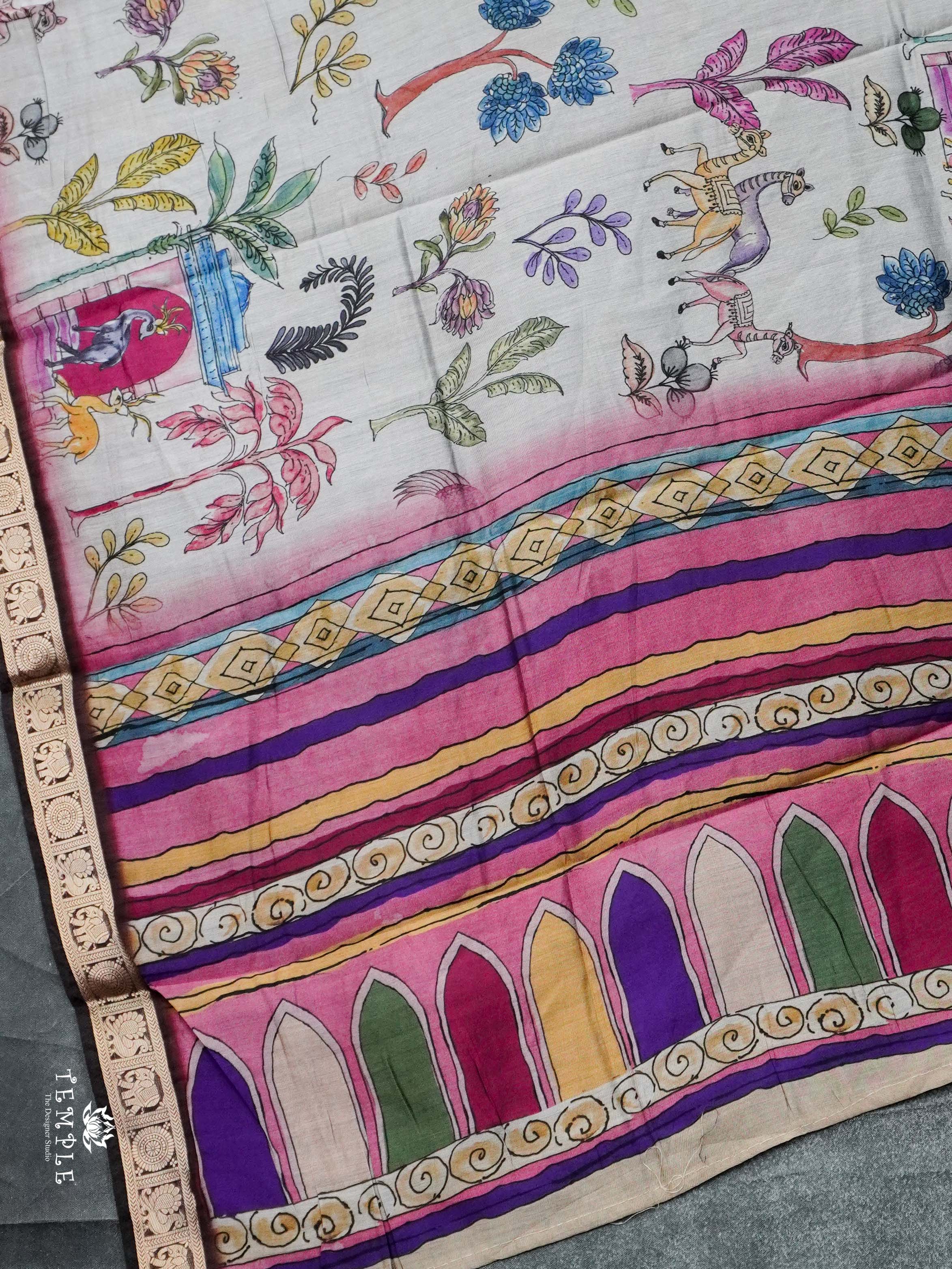 Premium Mangalagiri Cotton Saree | TTDS2354