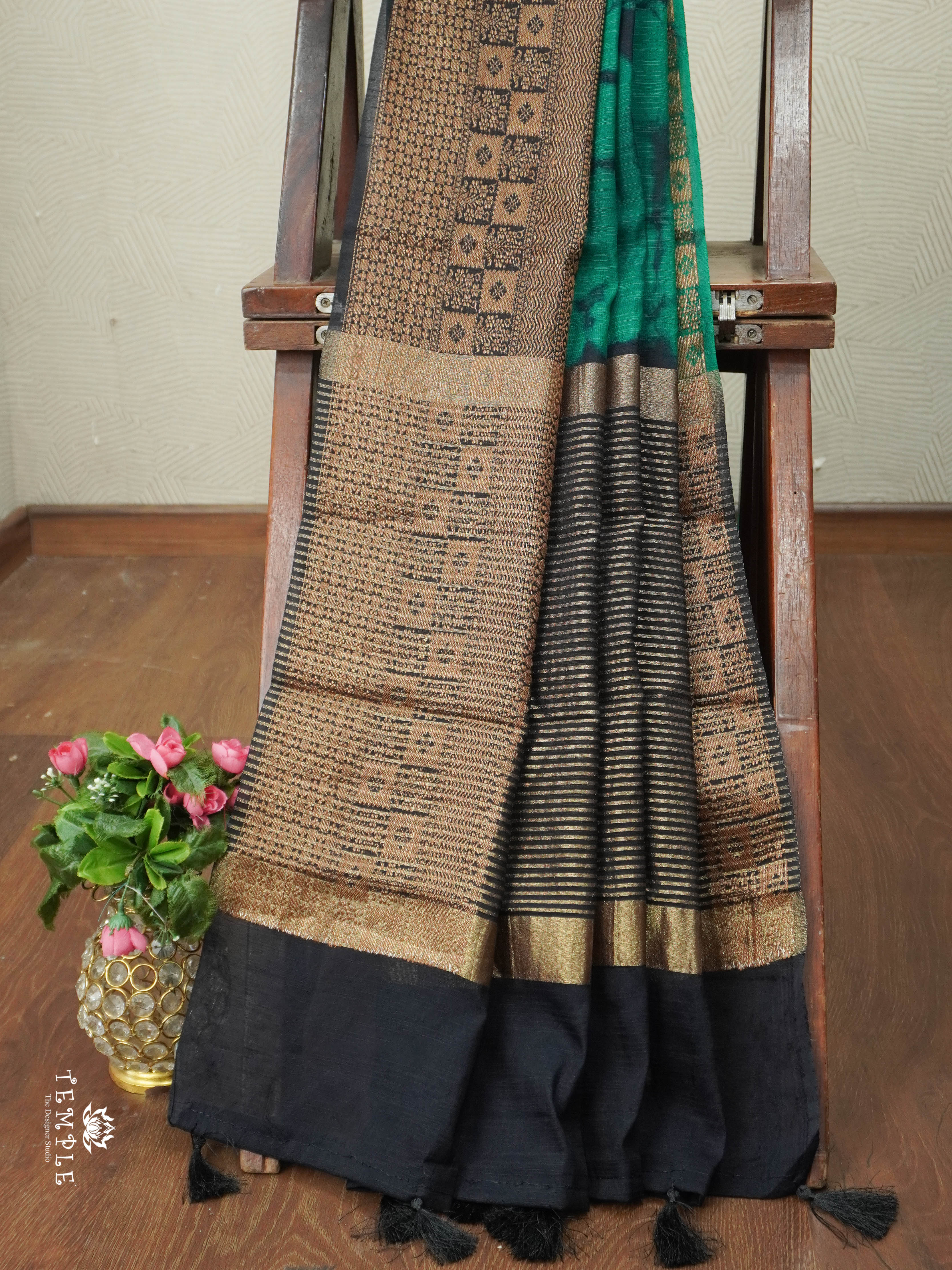 Jute Silk Saree | TTDS2875