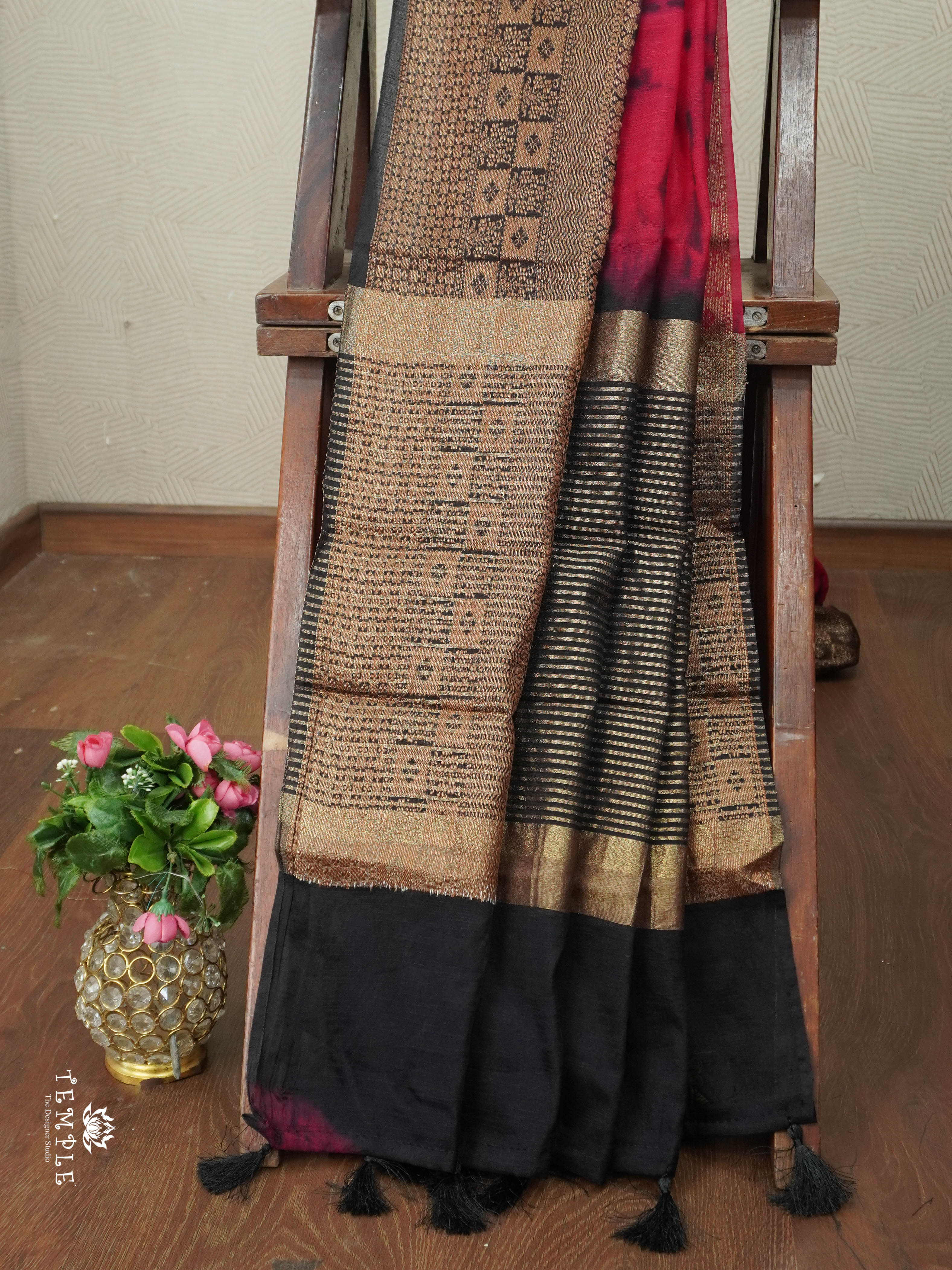 Jute Silk Saree | TTDS2875