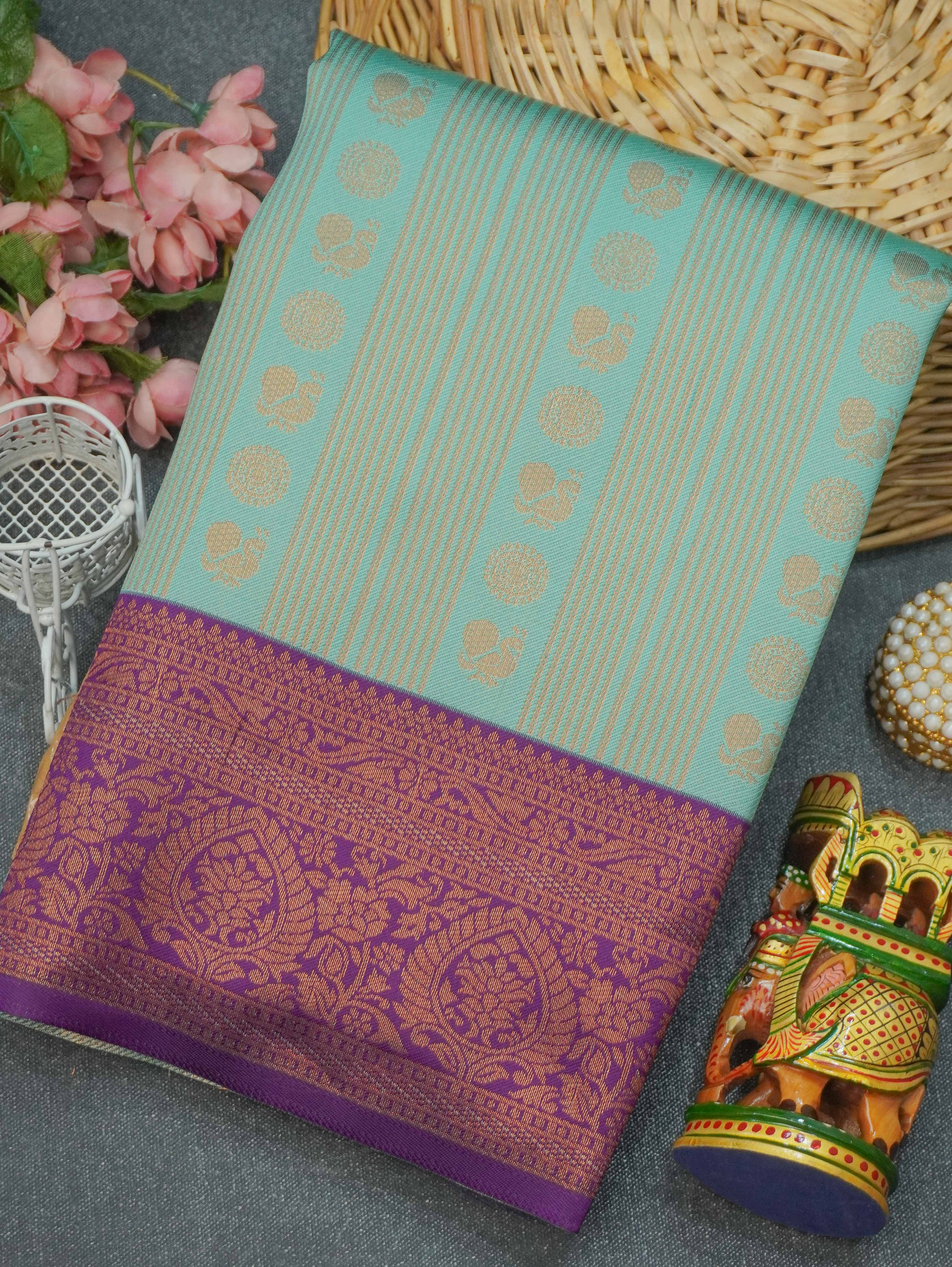 Semi Silk Saree | TTDS3282