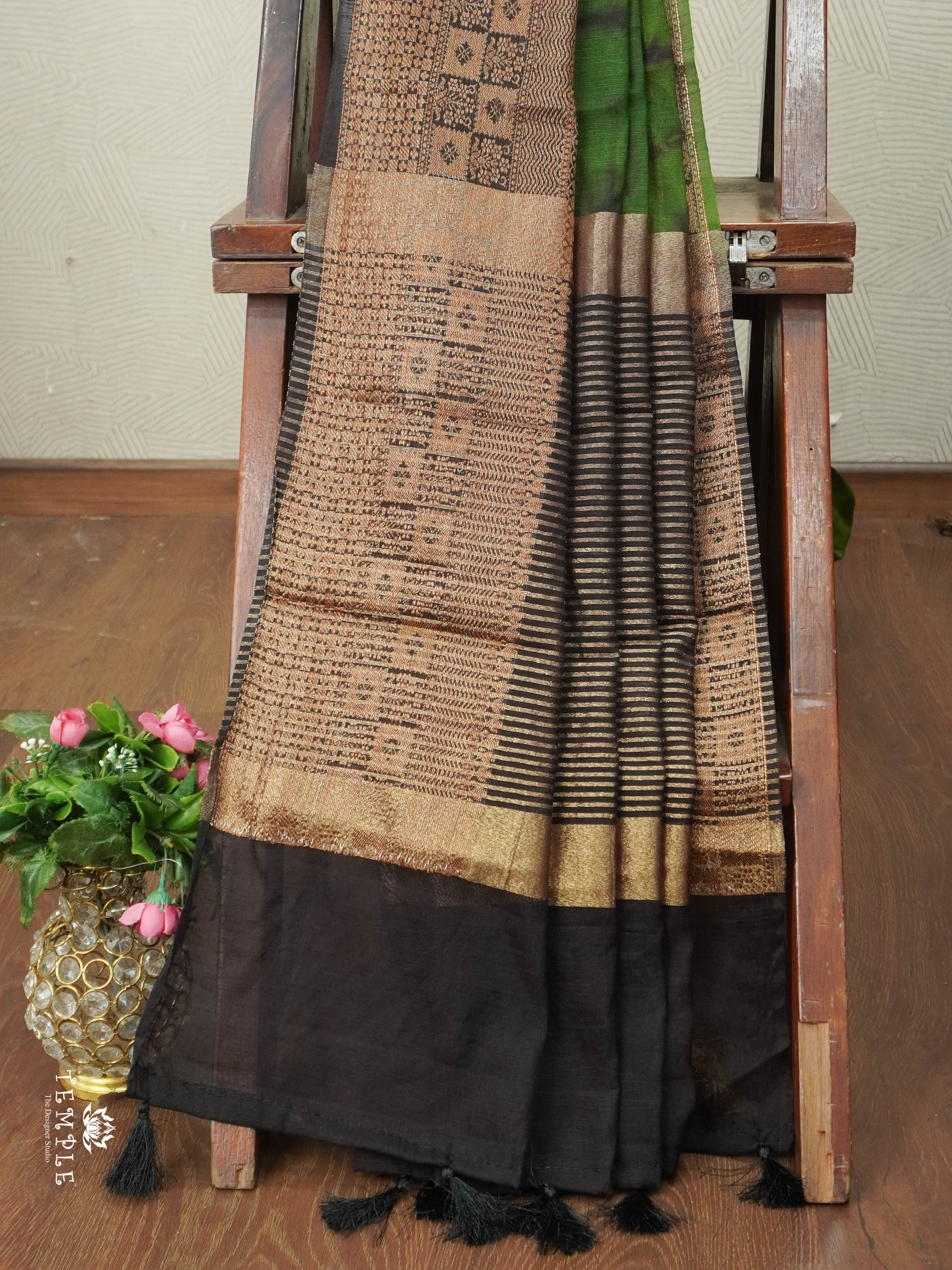 Jute Silk Saree | TTDS2875