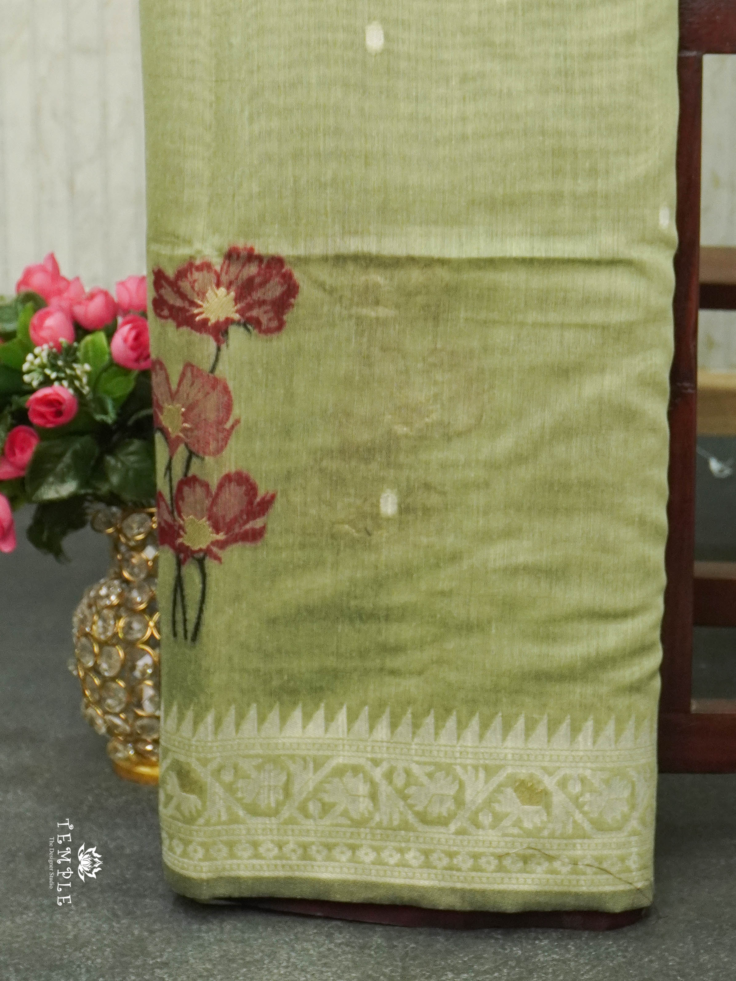 Munga Premium Cotton Saree | TTDS1416 | Design - 6