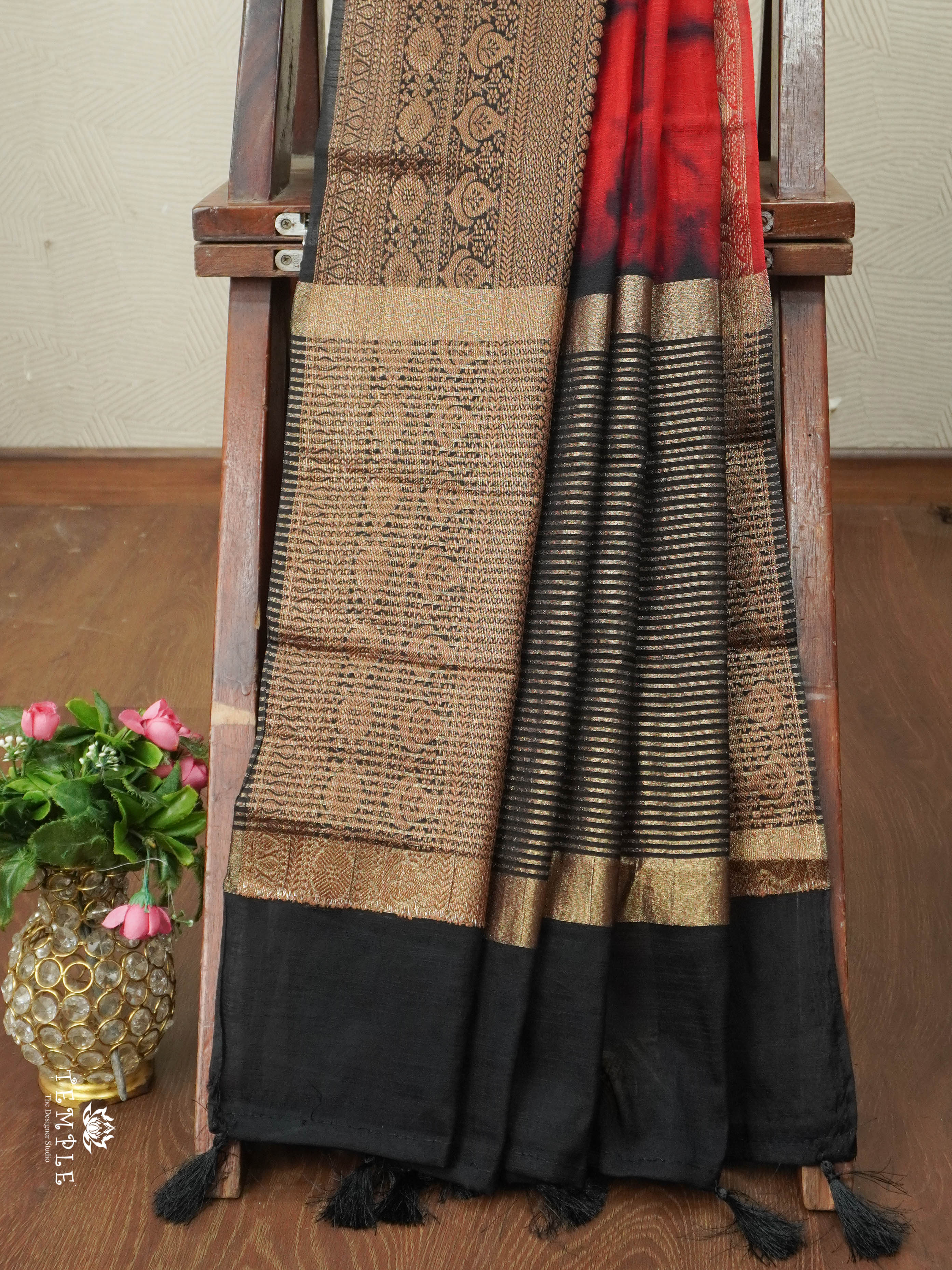 Jute Silk Saree | TTDS2875