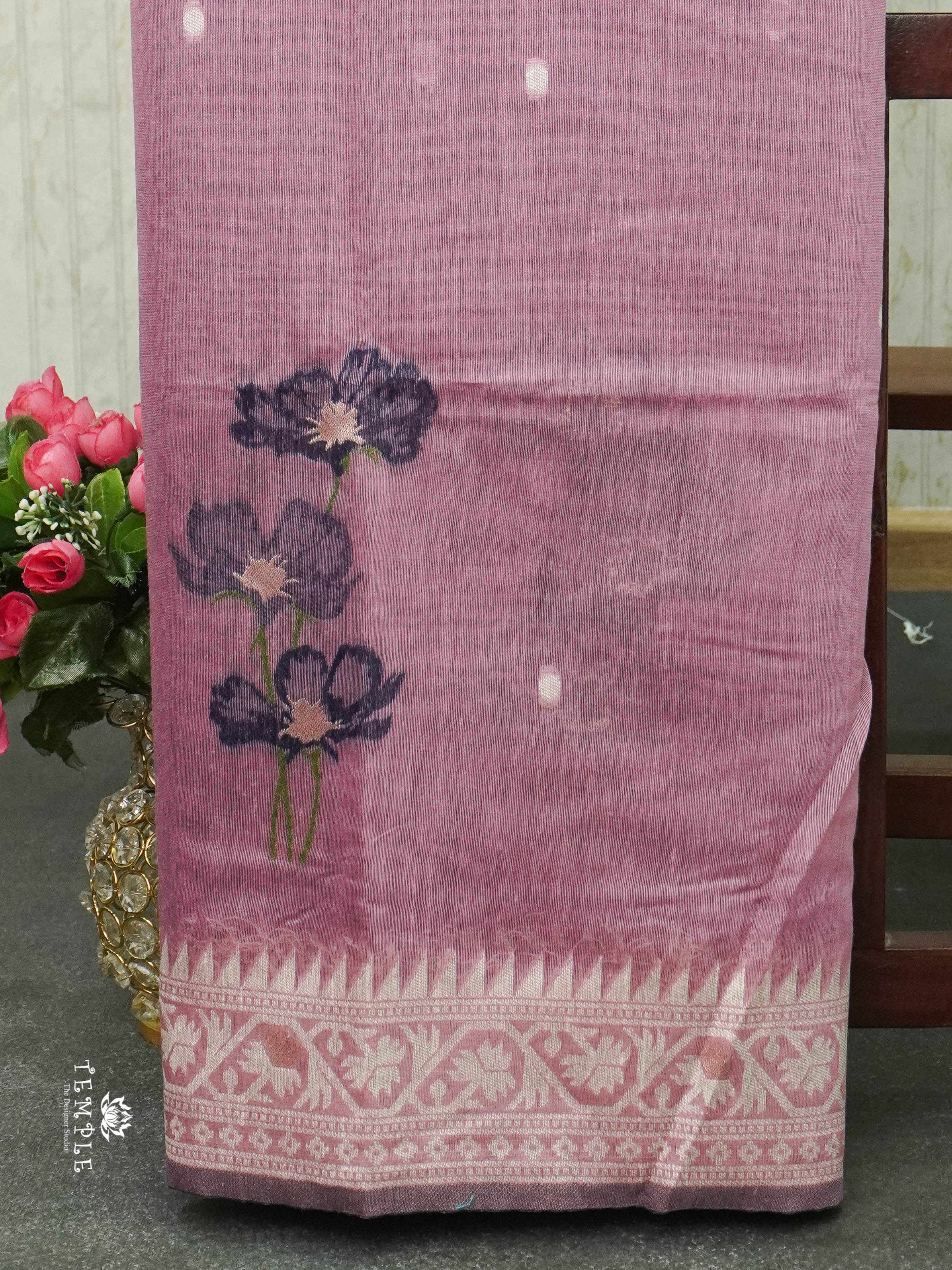 Munga Premium Cotton Saree | TTDS1416 | Design - 6