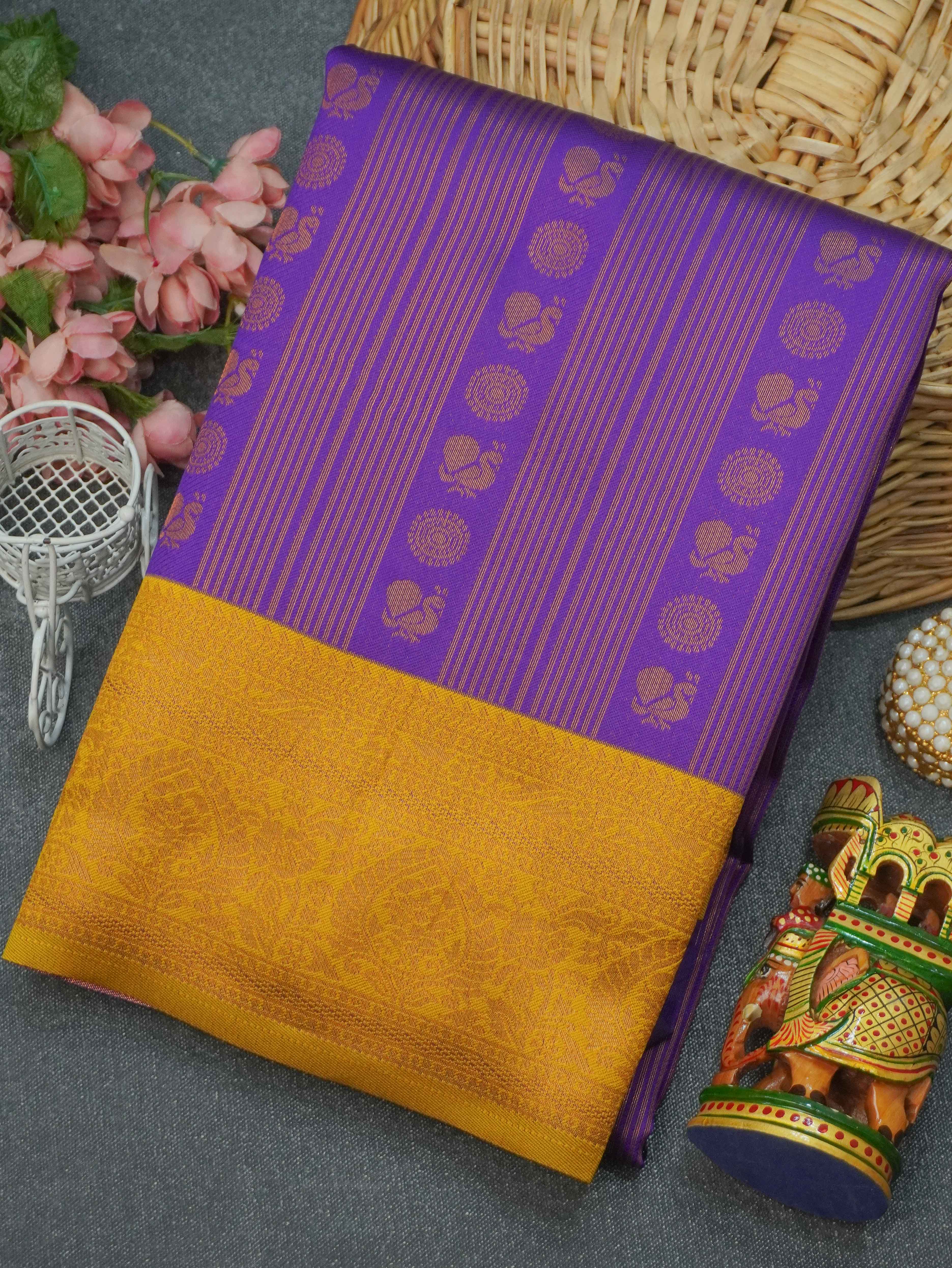 Semi Silk Saree | TTDS3282