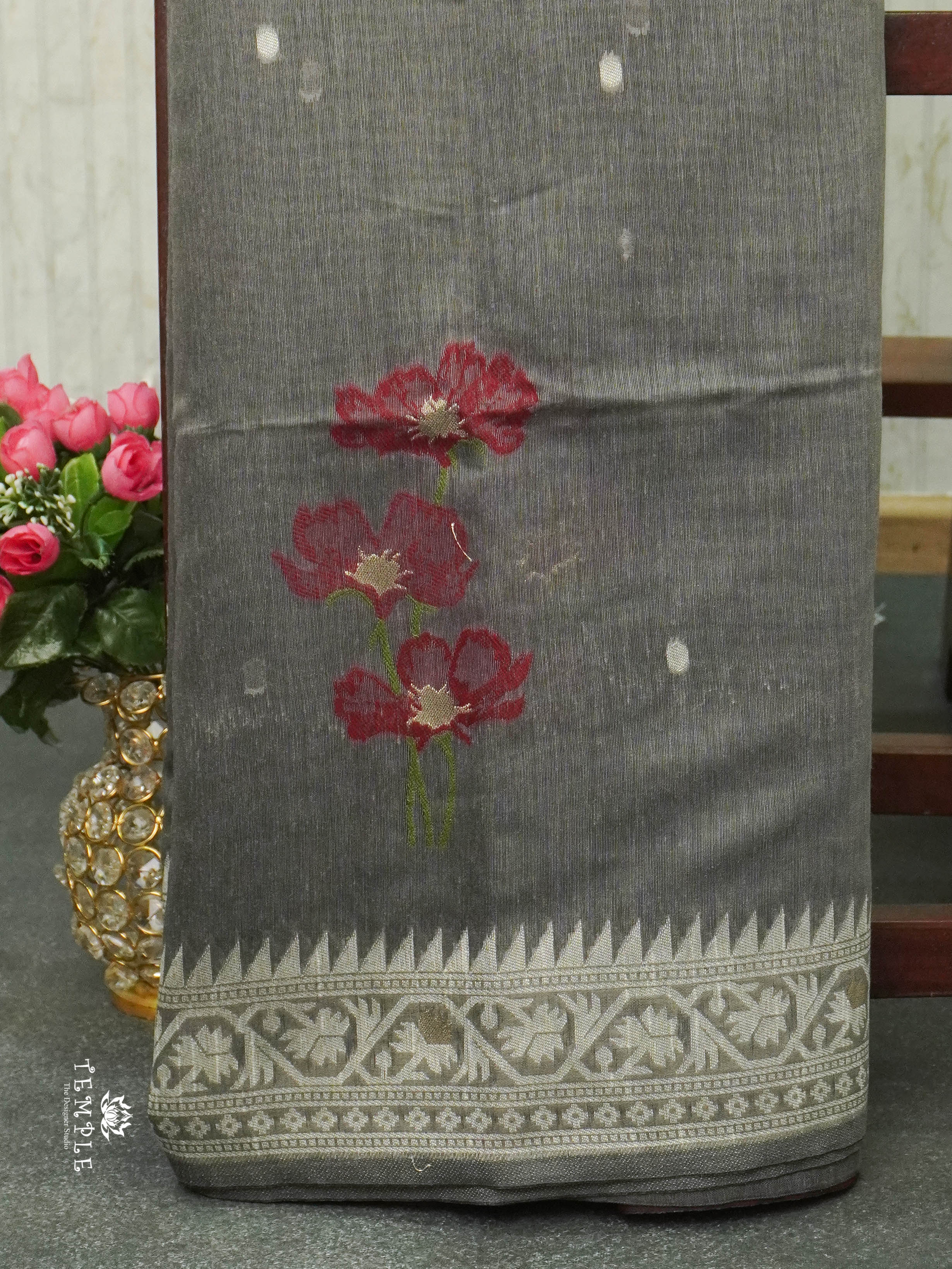 Munga Premium Cotton Saree | TTDS1416 | Design - 6