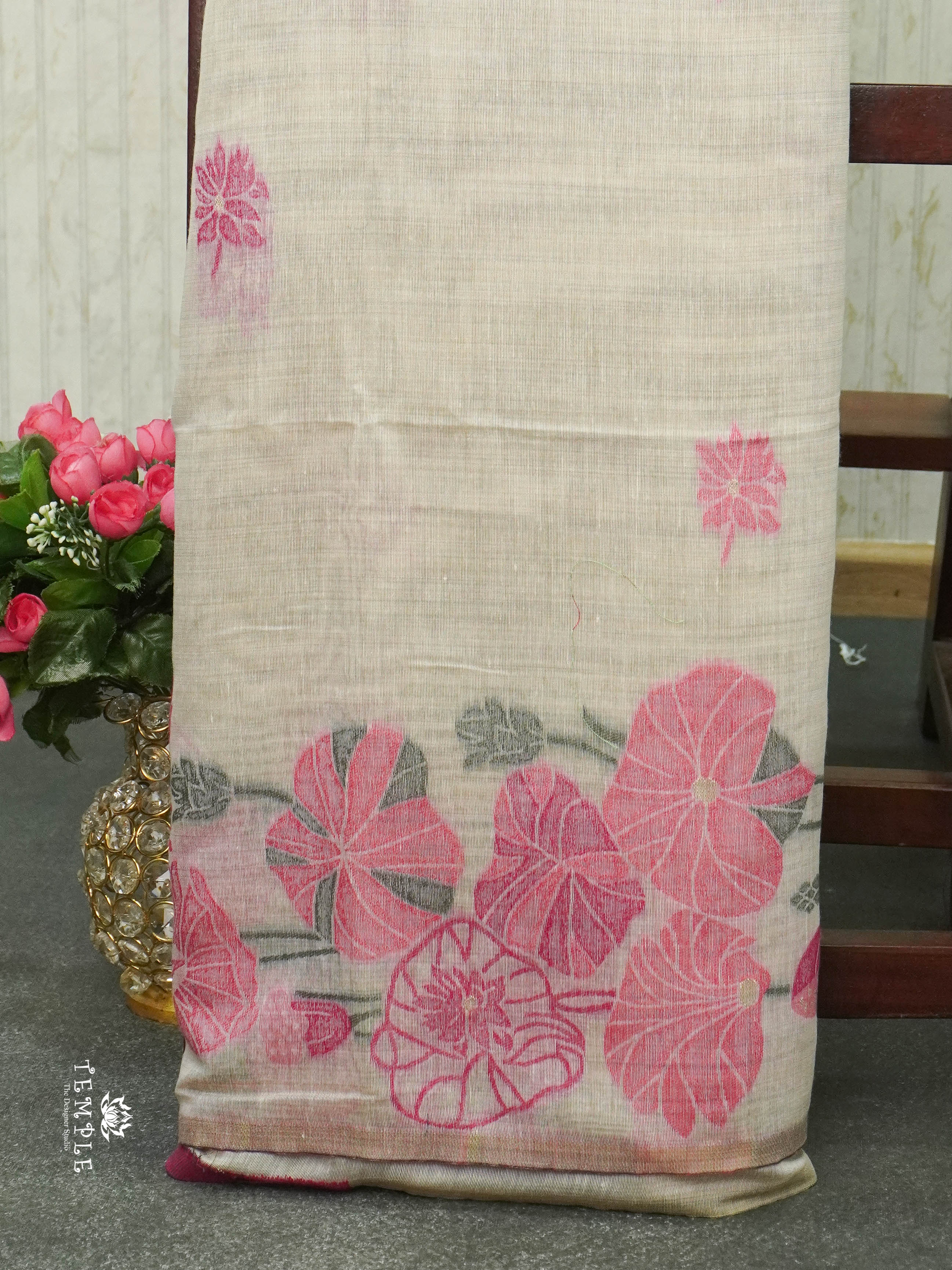 Munga Premium Cotton Saree | TTDS1416 | Design - 6