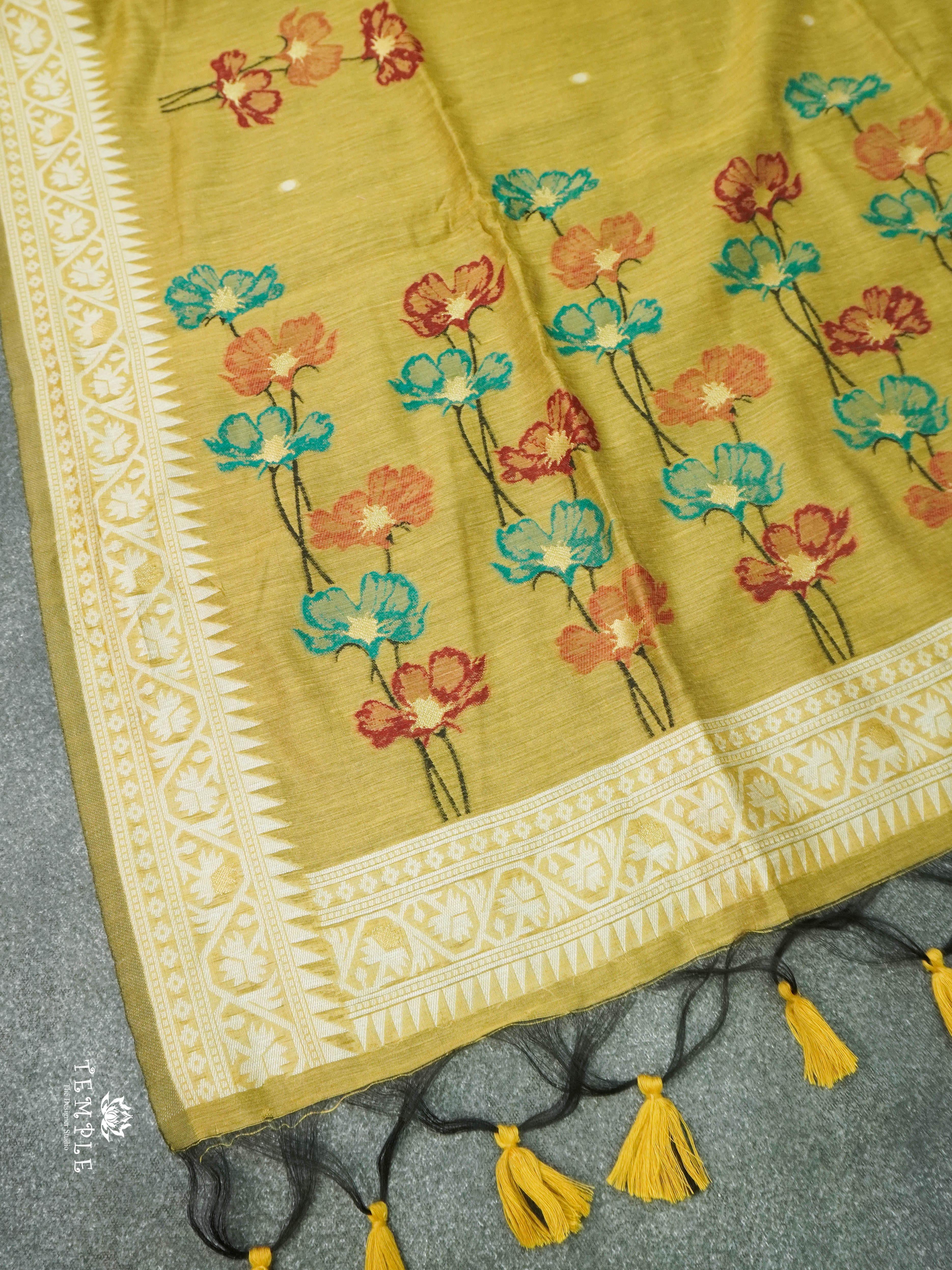 Munga Premium Cotton Saree | TTDS1416 | Design - 6