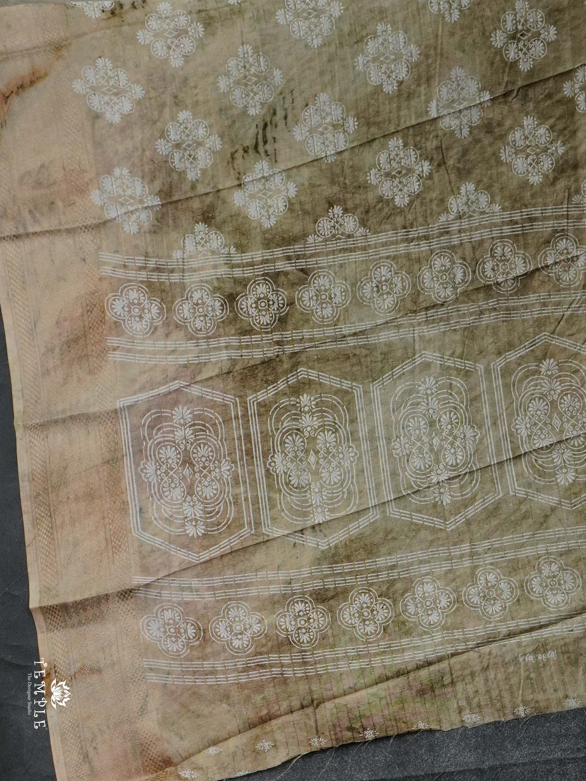 Sequins Tussar Saree | TTDS2394