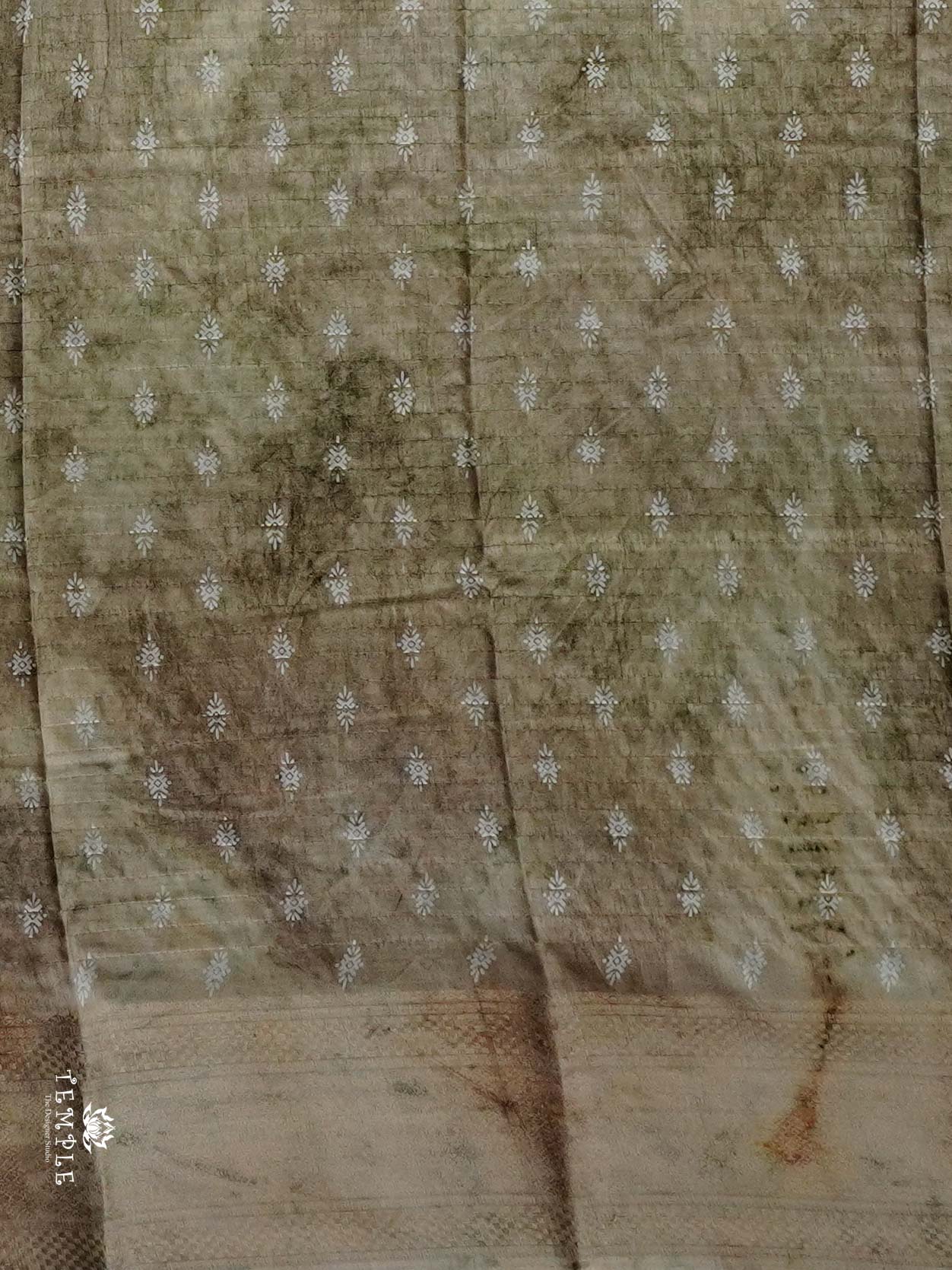 Sequins Tussar Saree | TTDS2394