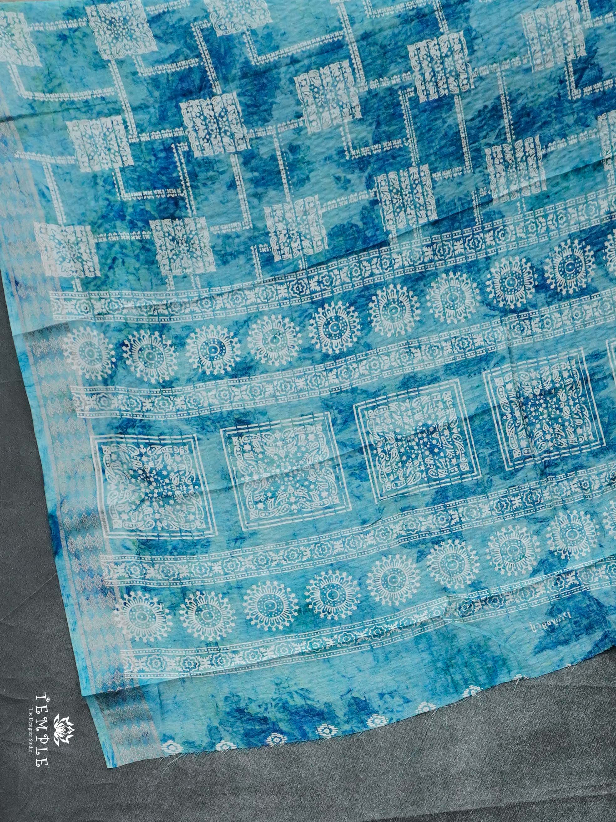 Sequins Tussar Saree | TTDS2389