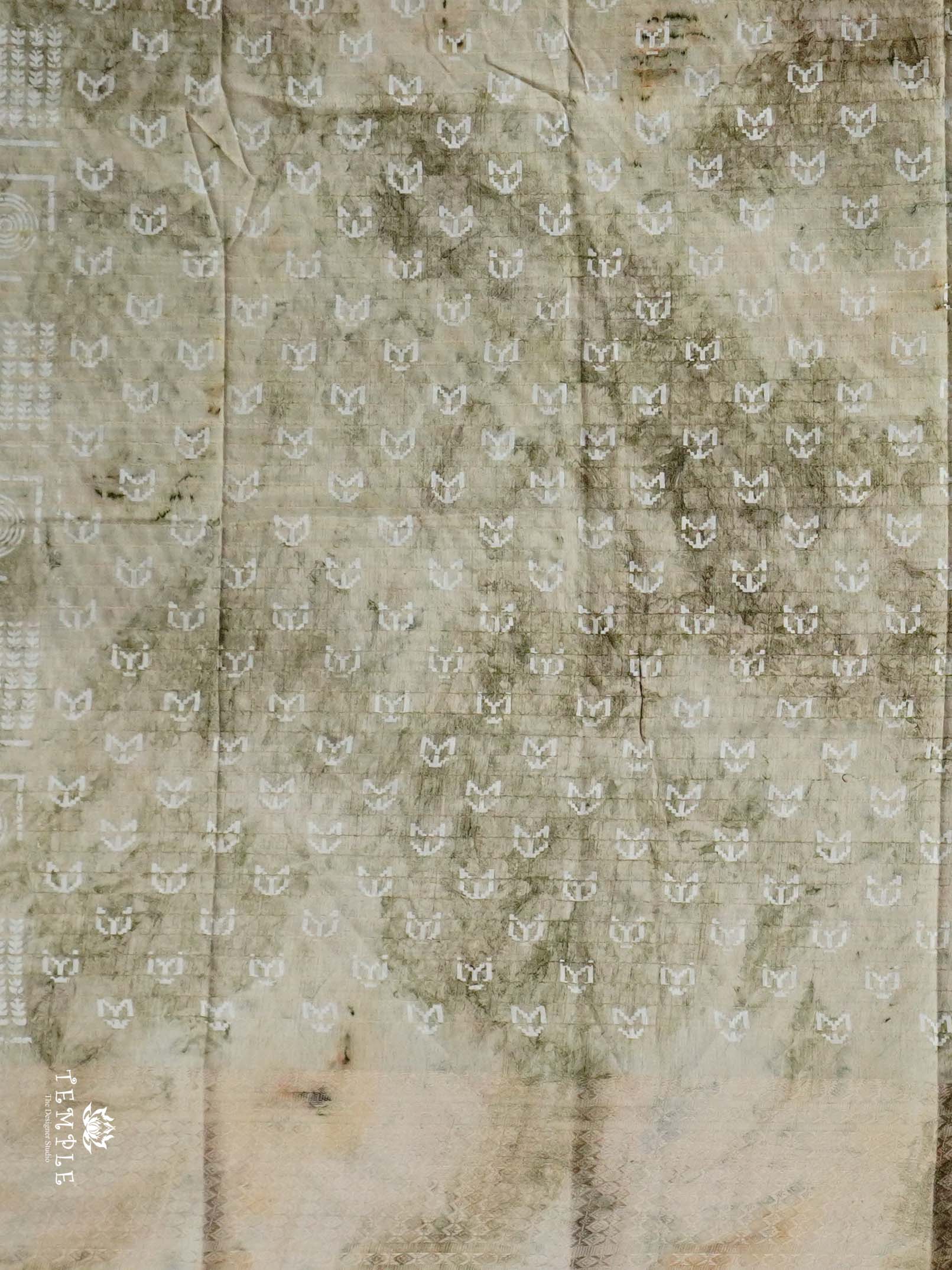 Sequins Tussar Saree | TTDS2389