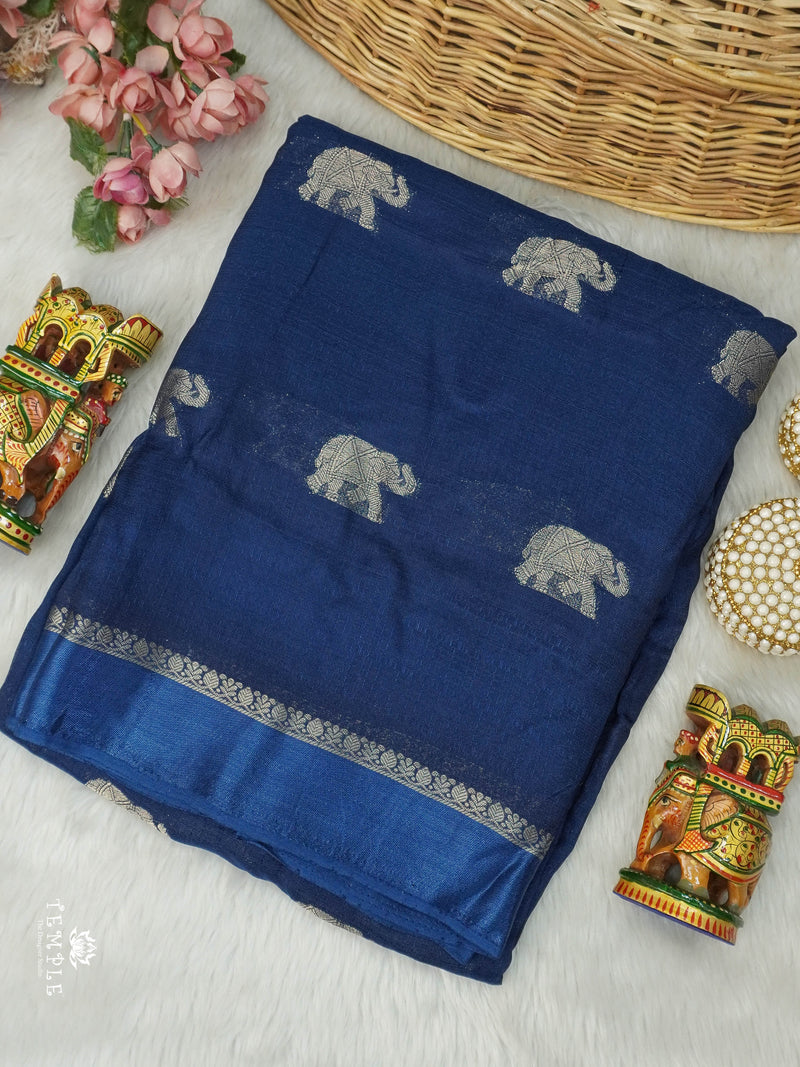 Linen Viscose Saree | TTDS2879