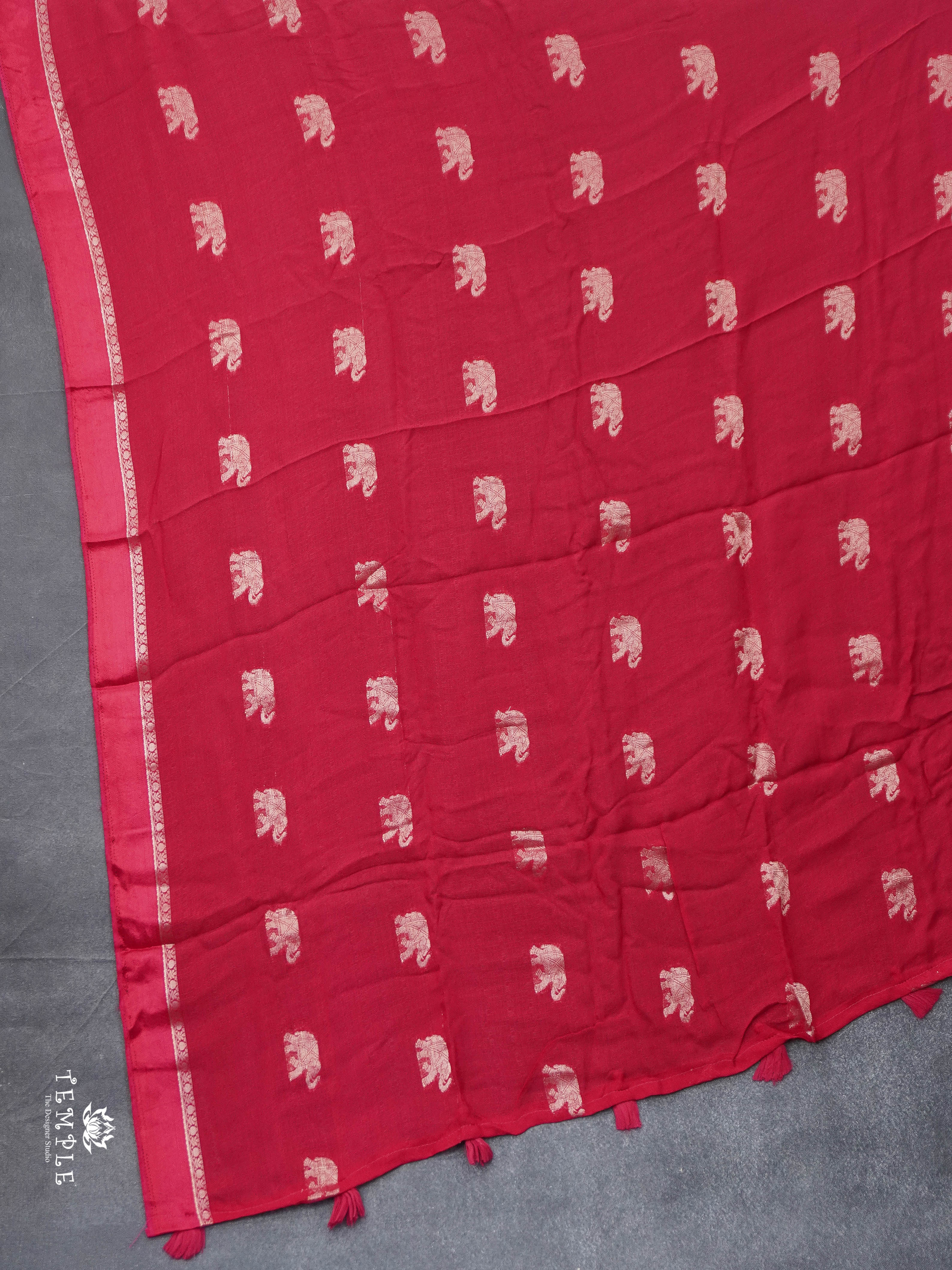 Khadi Silk Saree(Pink) | TTDS2879