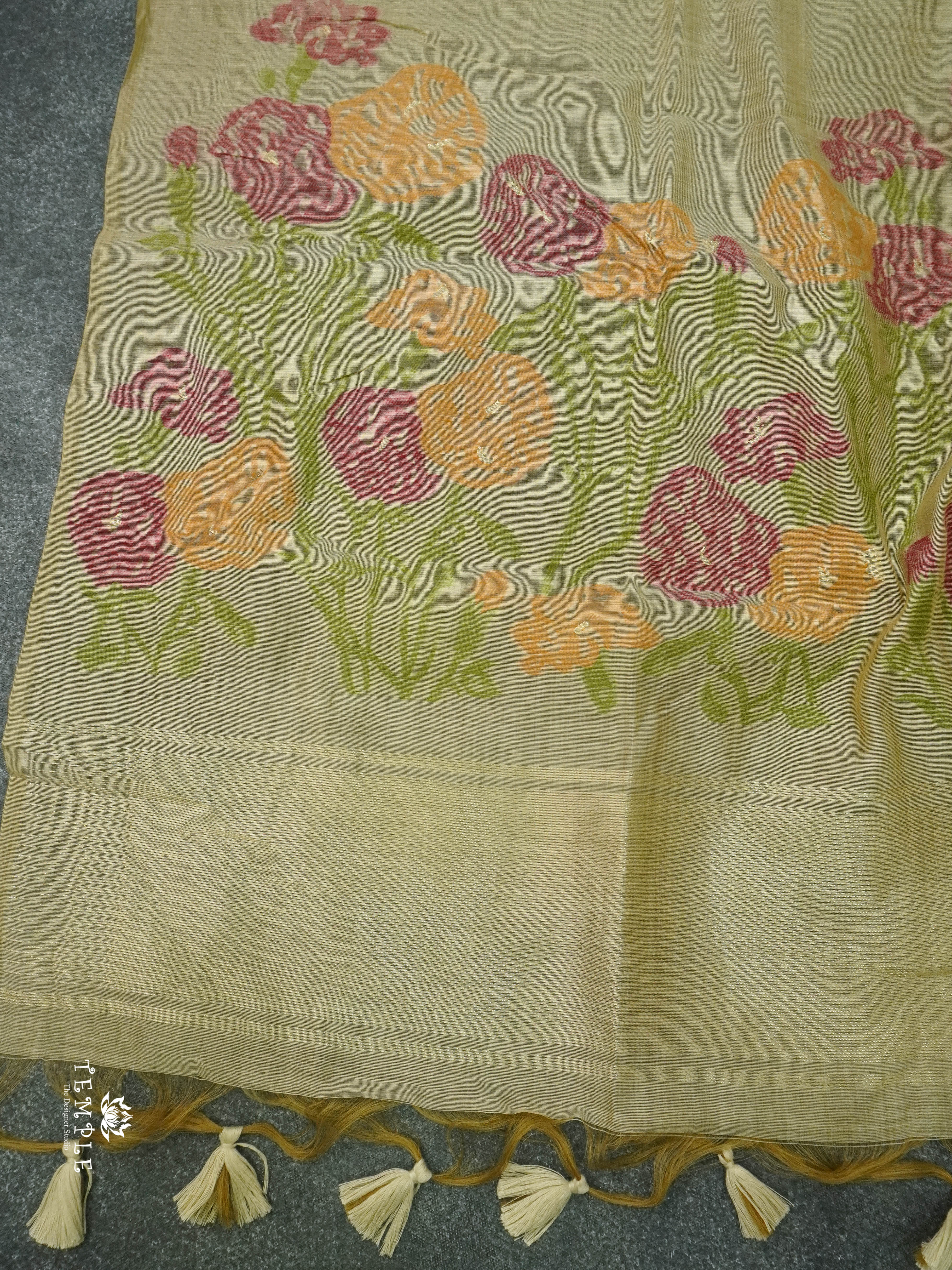 Munga Cotton Saree | TTDS1403 | Design - 3