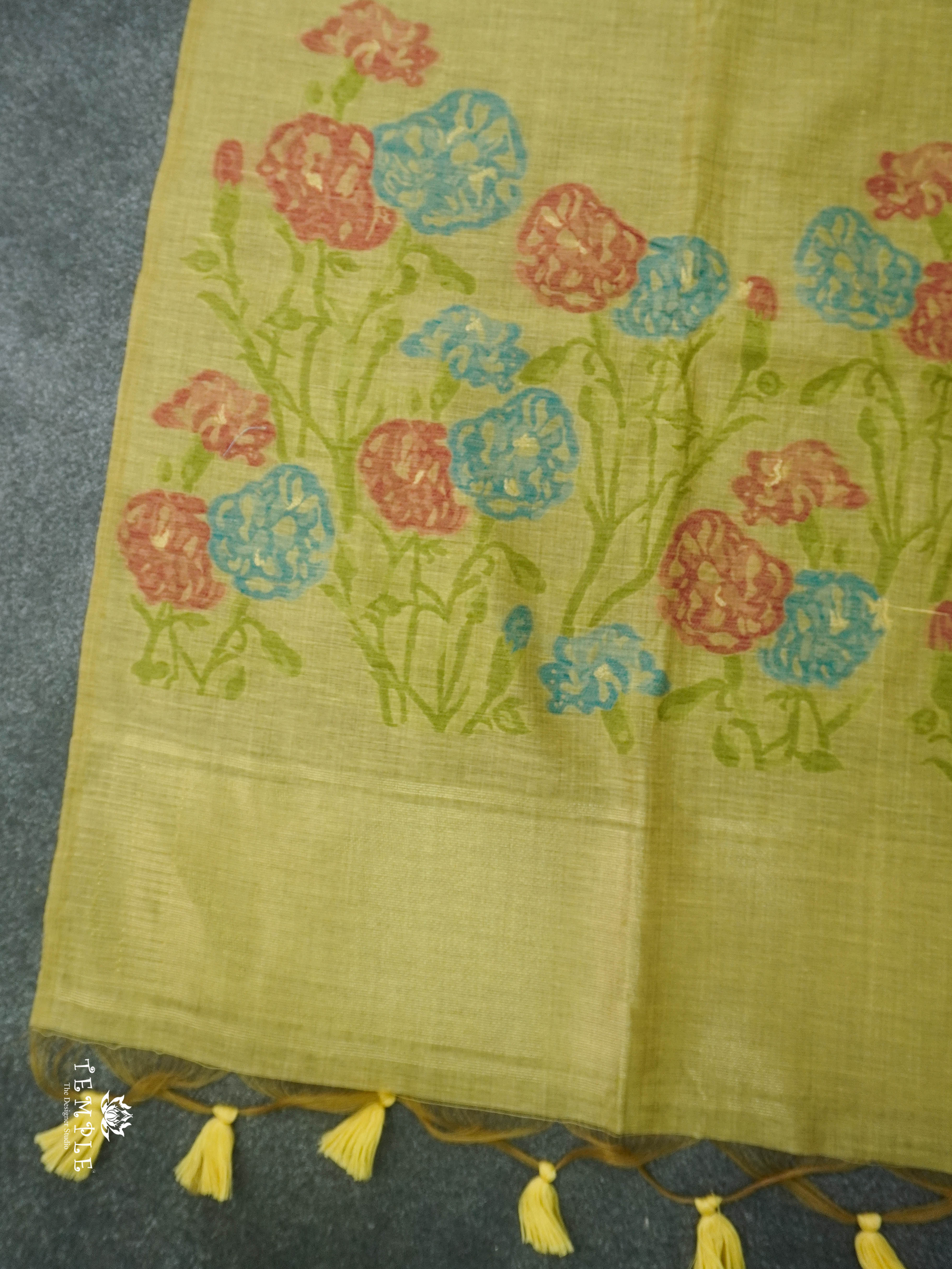 Munga Cotton Saree | TTDS1403 | Design - 3