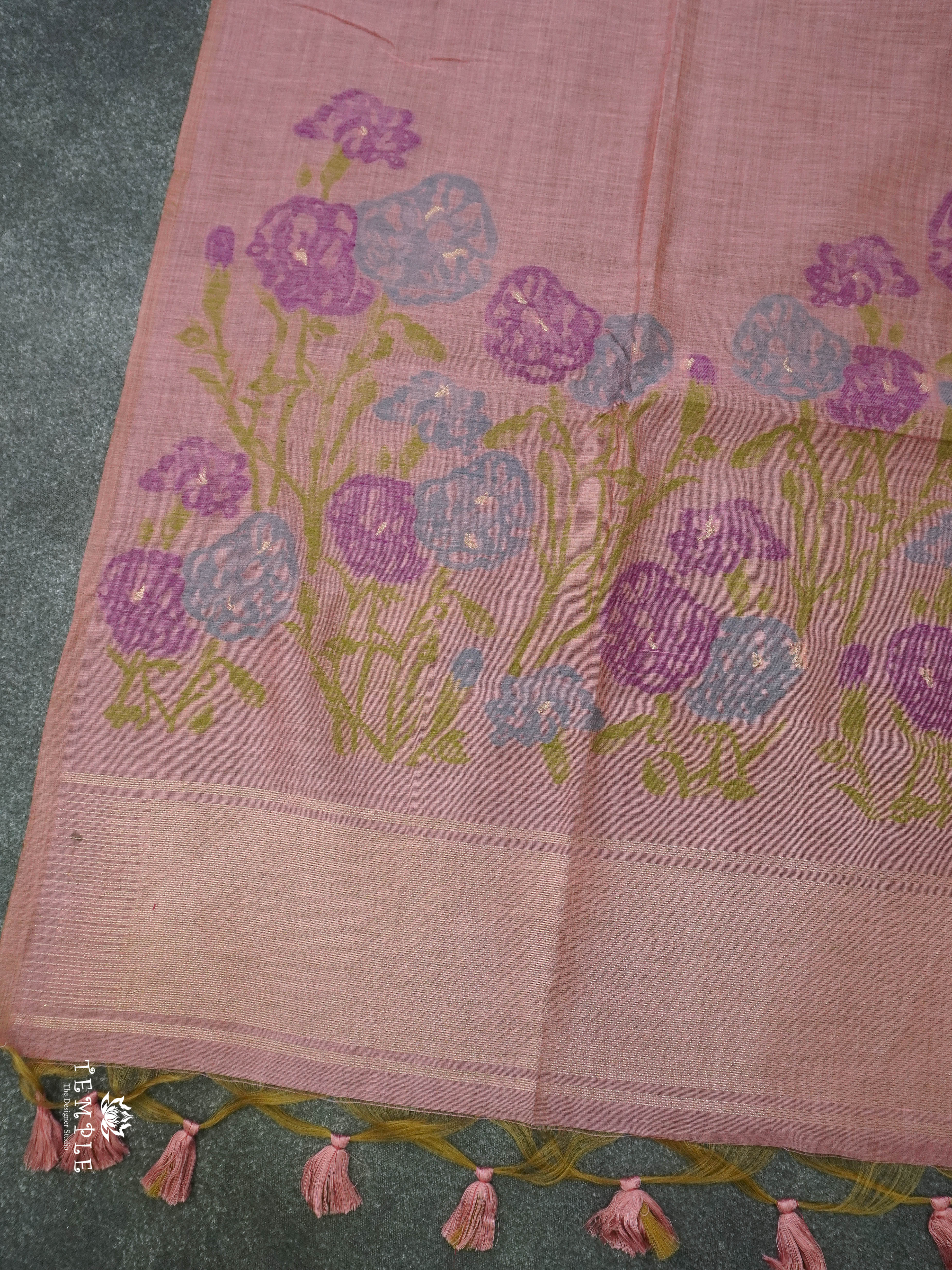 Munga Cotton Saree | TTDS1403 | Design - 3