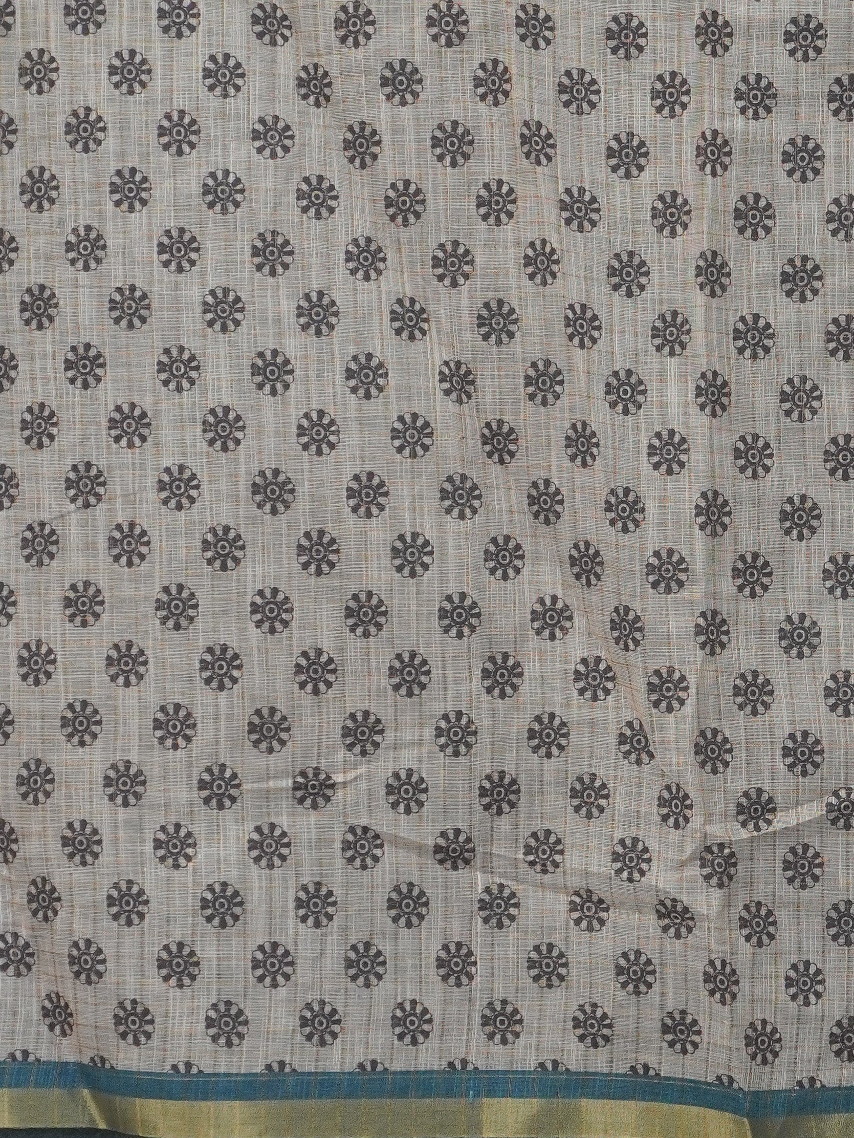 Linen Cotton Saree | TTDS3285