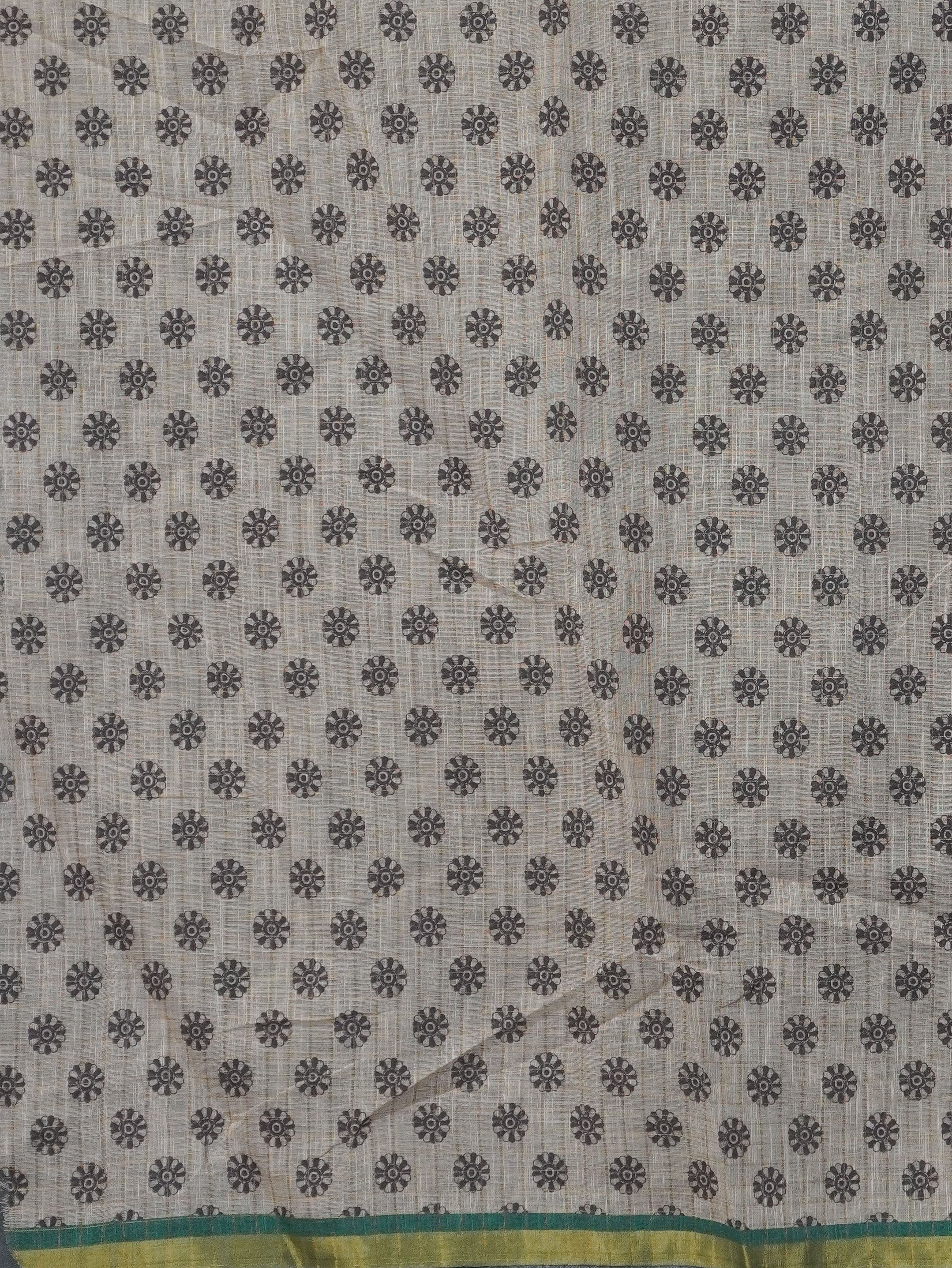 Linen Cotton Saree | TTDS3285
