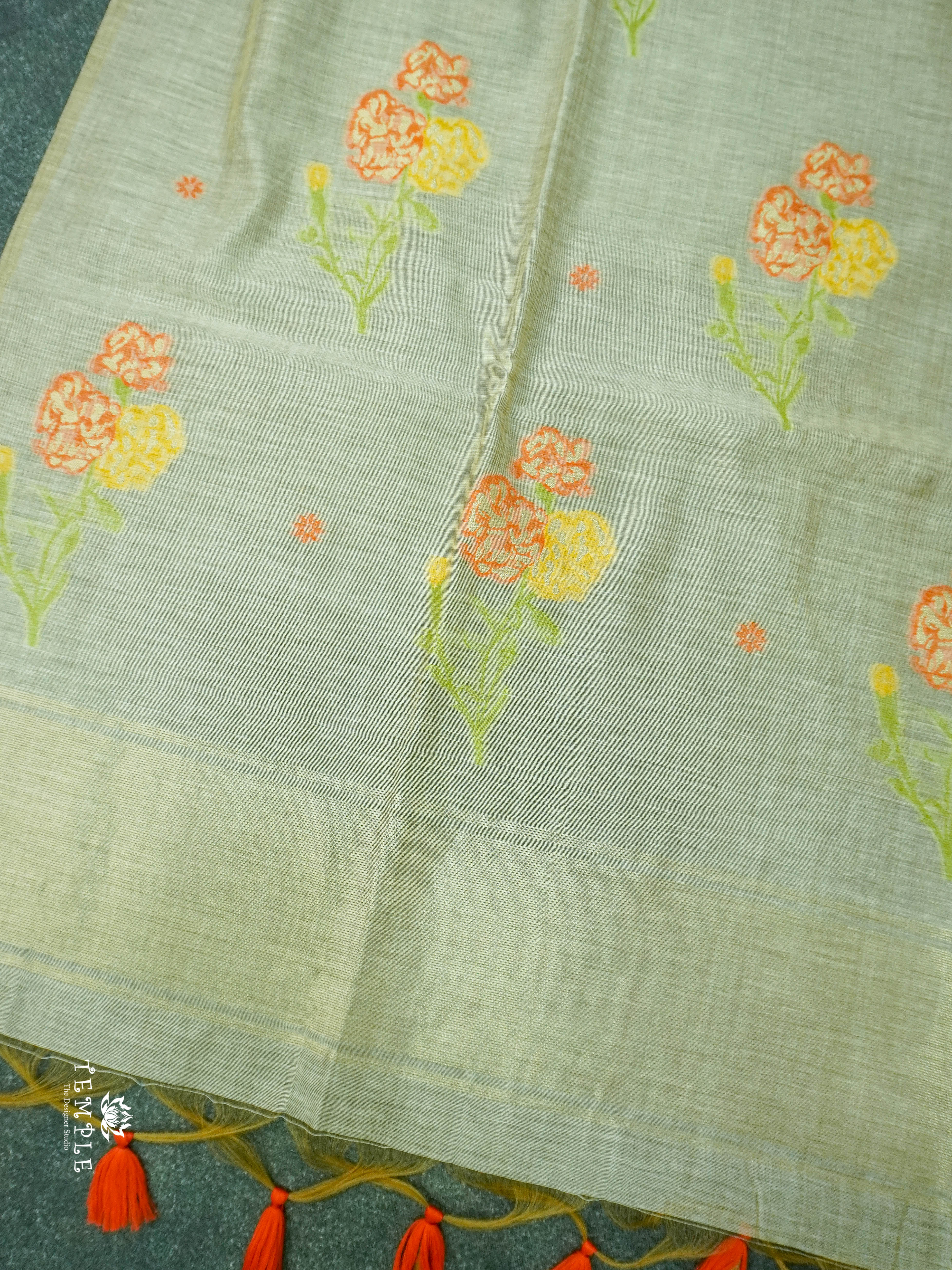 Munga Cotton Saree | TTDS1421 | Design - 8