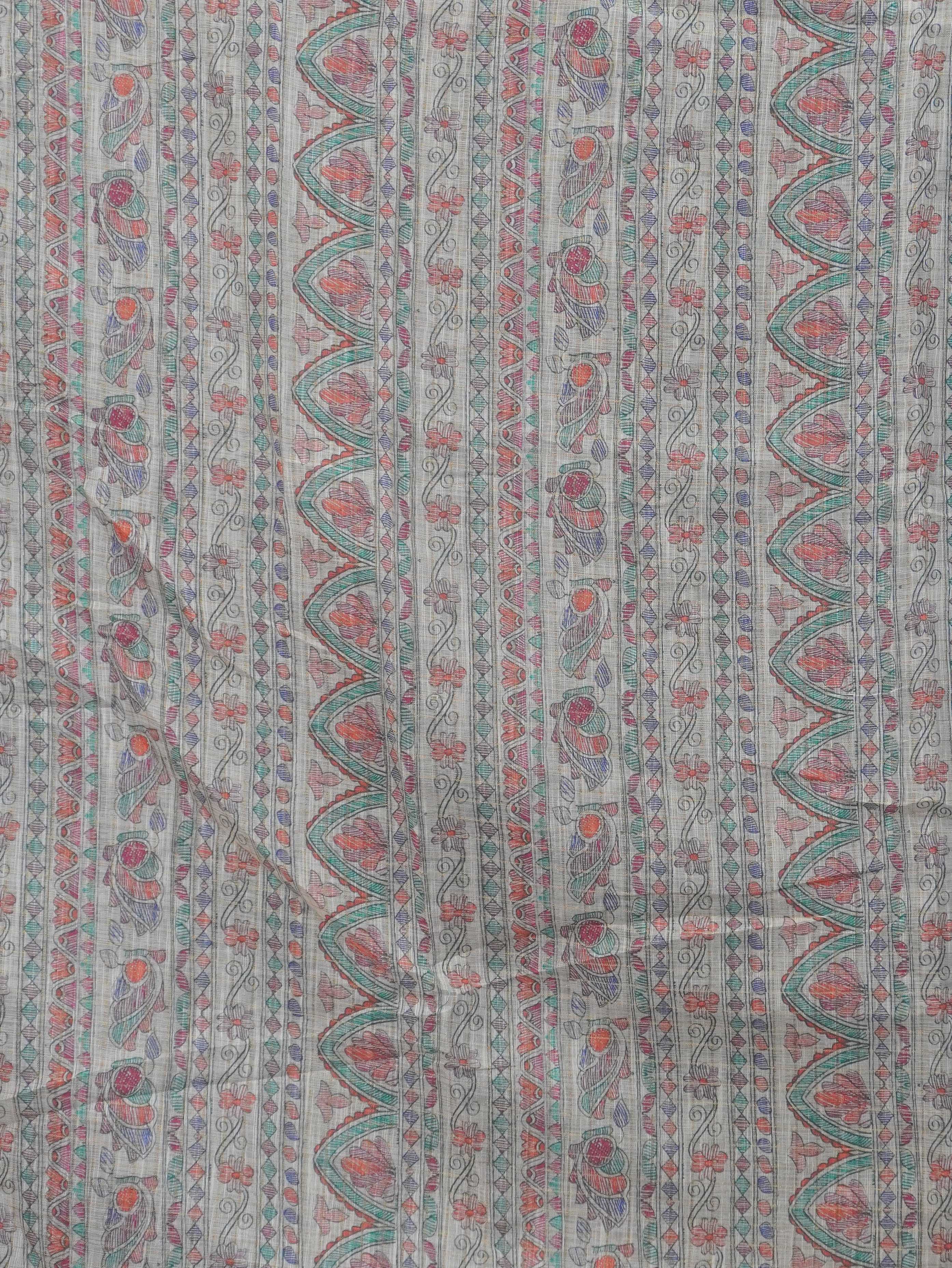 Linen Cotton Saree | TTDS3287