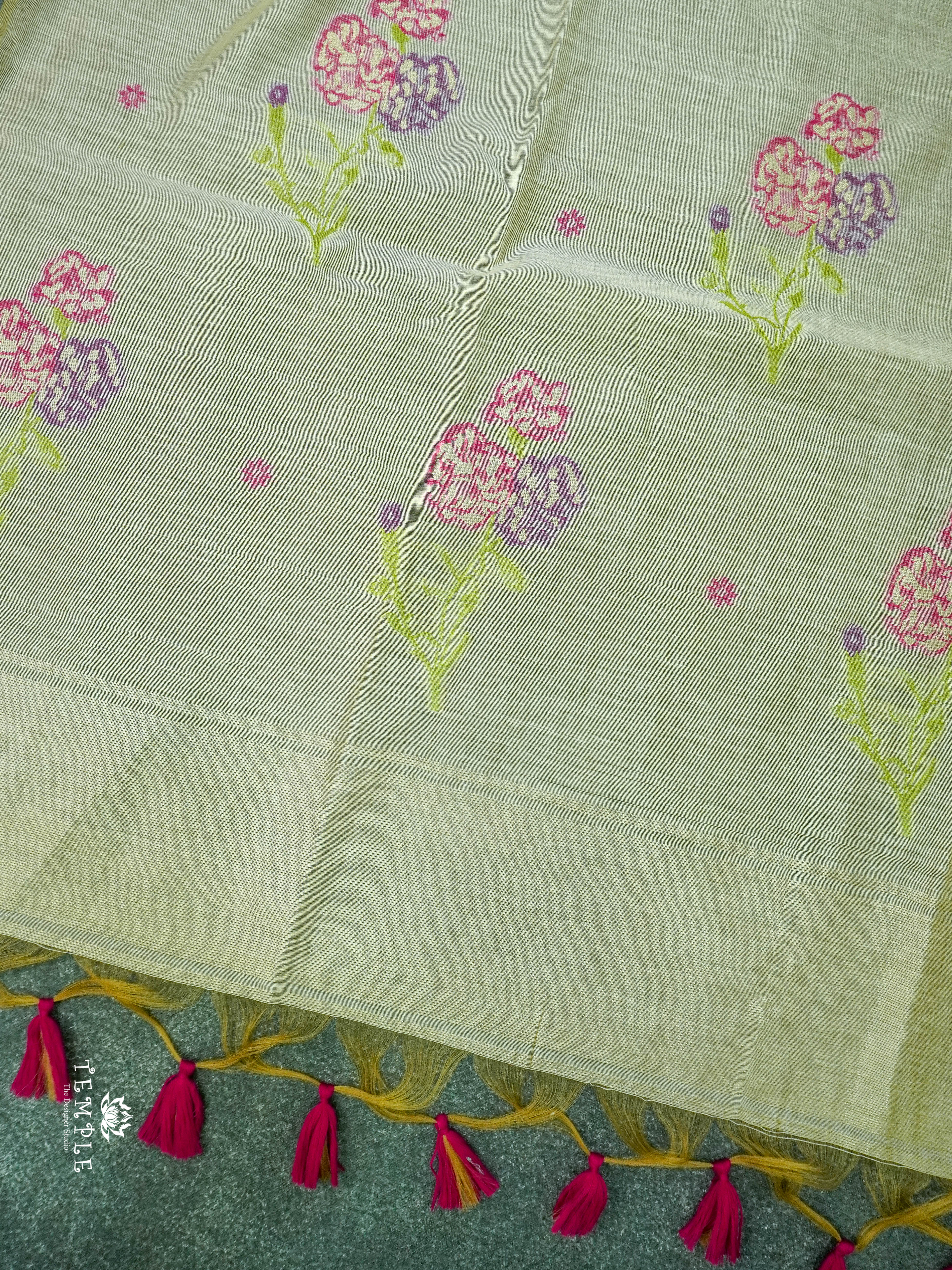 Munga Cotton Saree | TTDS1421 | Design - 8