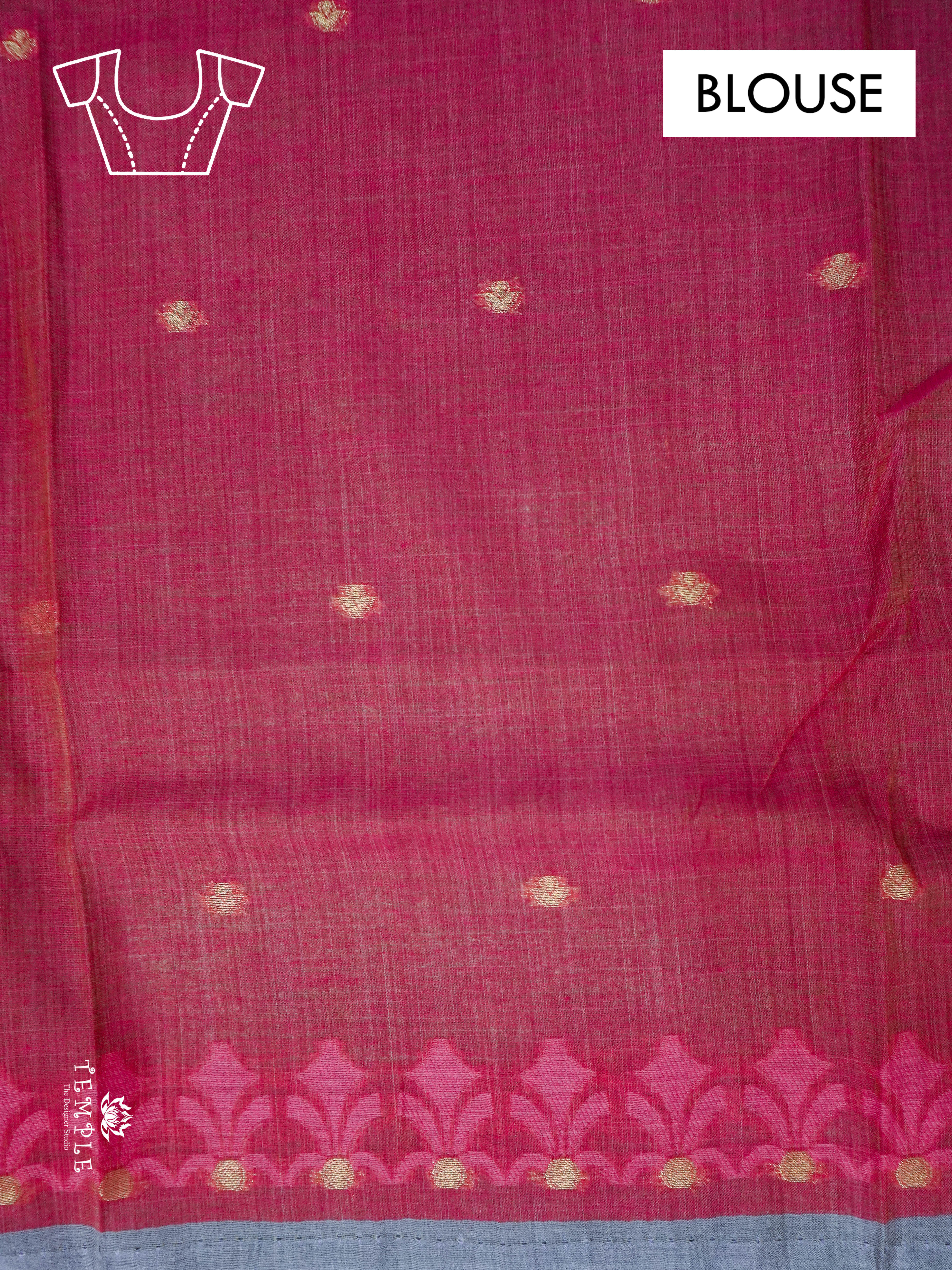 Munga Cotton Saree | TTDS1404| Design - 4