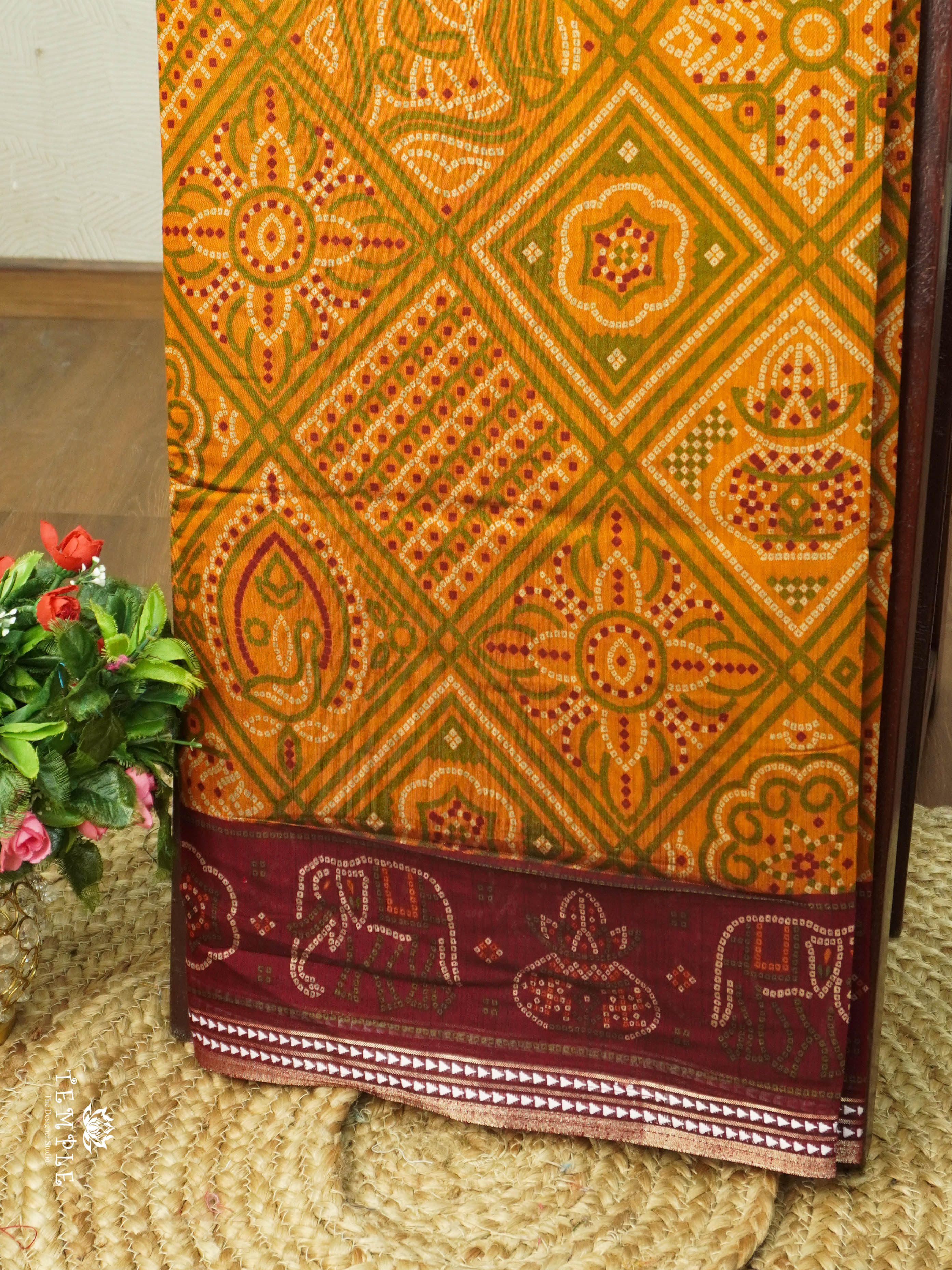 Chanderi Cotton Saree | TTDS2889