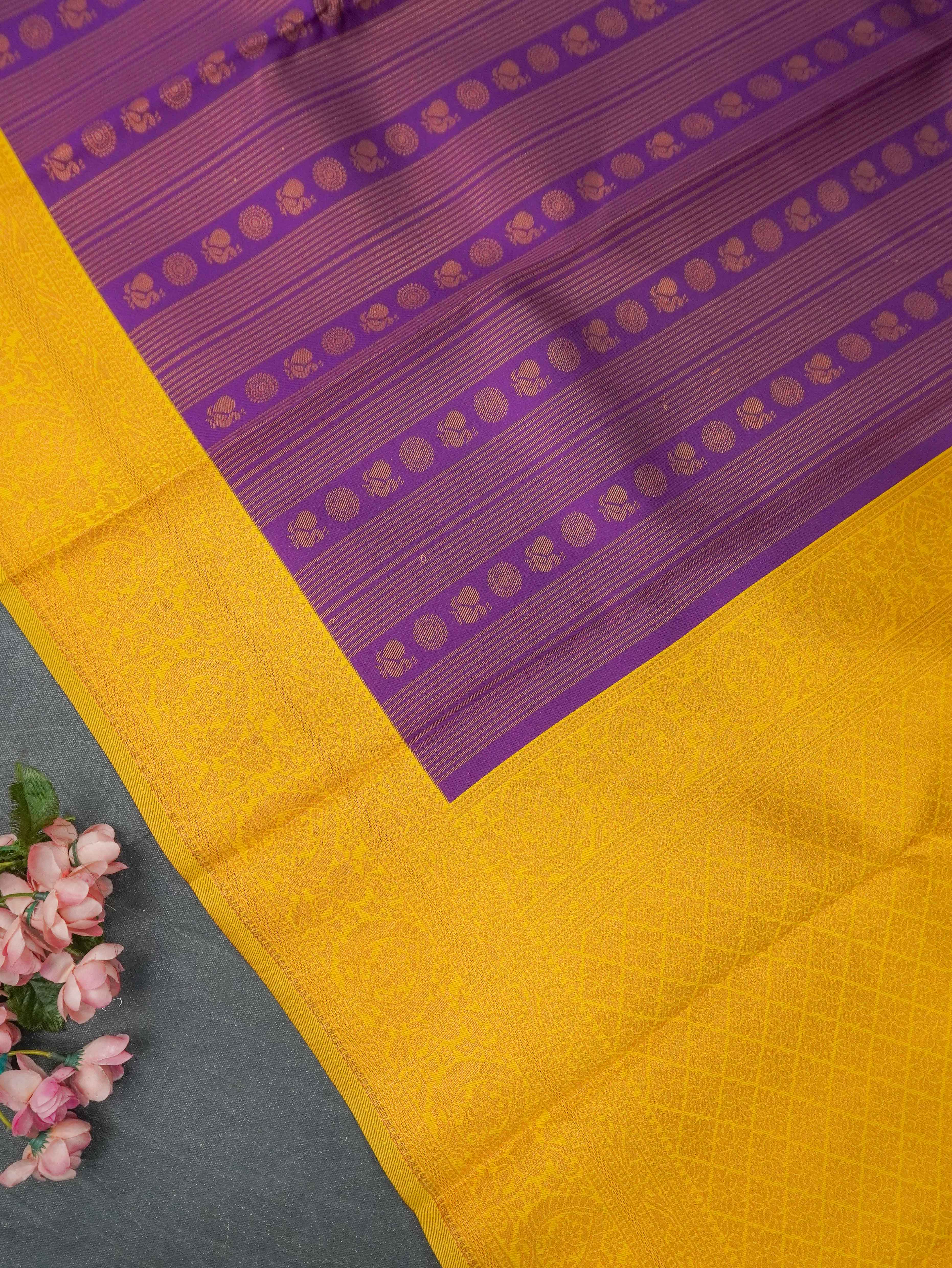 Semi Silk Saree | TTDS3282