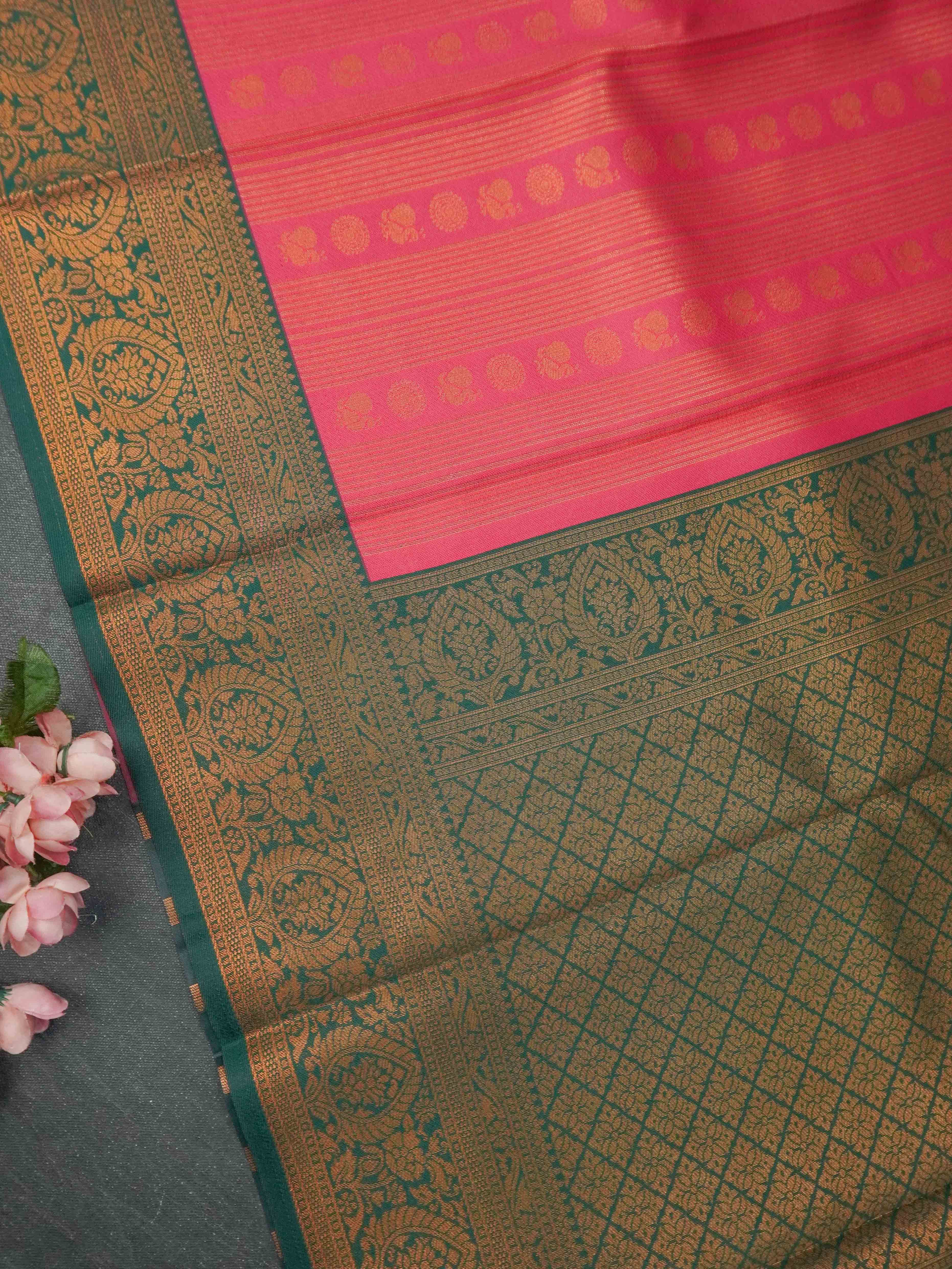Semi Silk Saree | TTDS3282