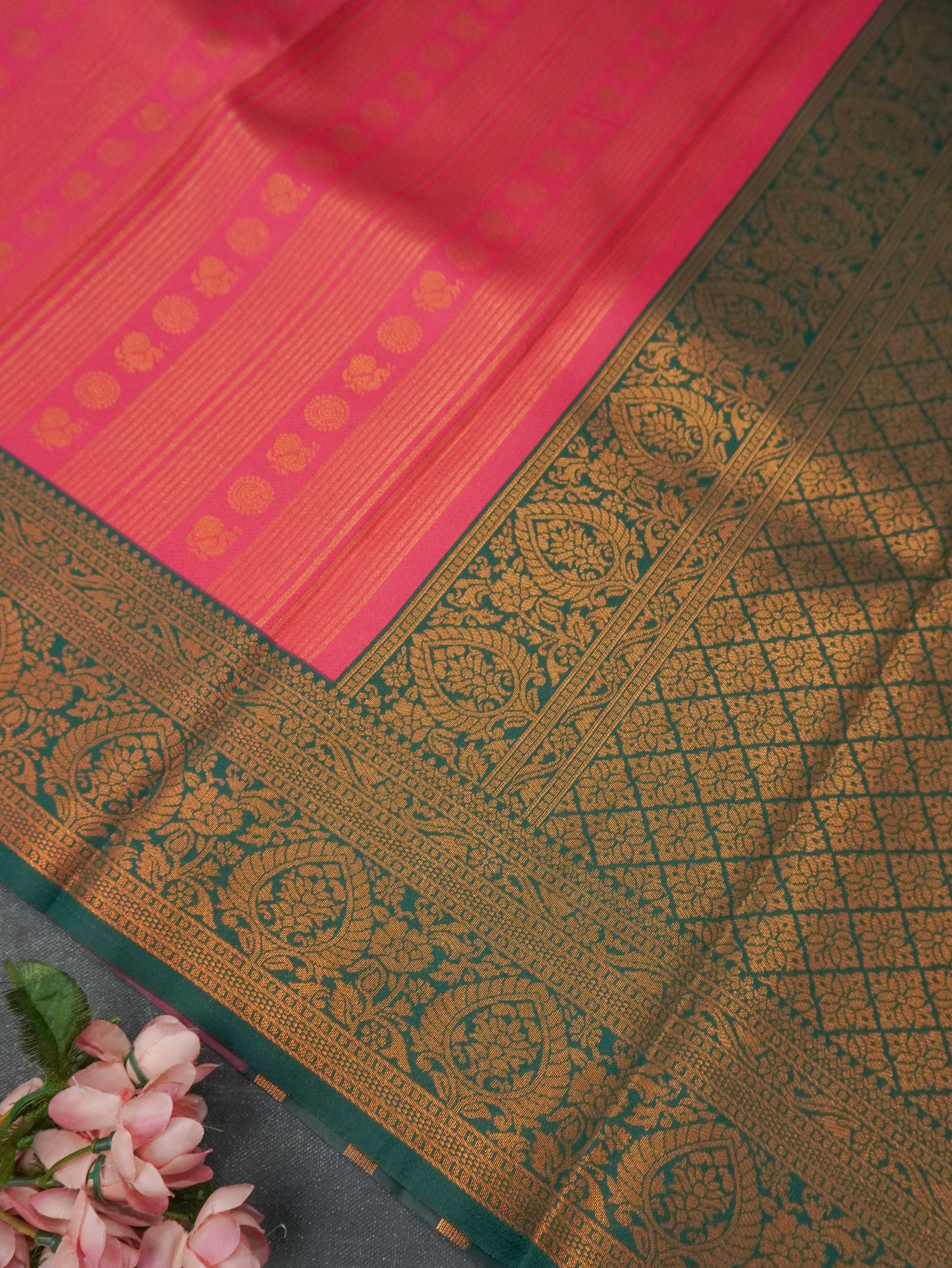 Semi Silk Saree | TTDS3282