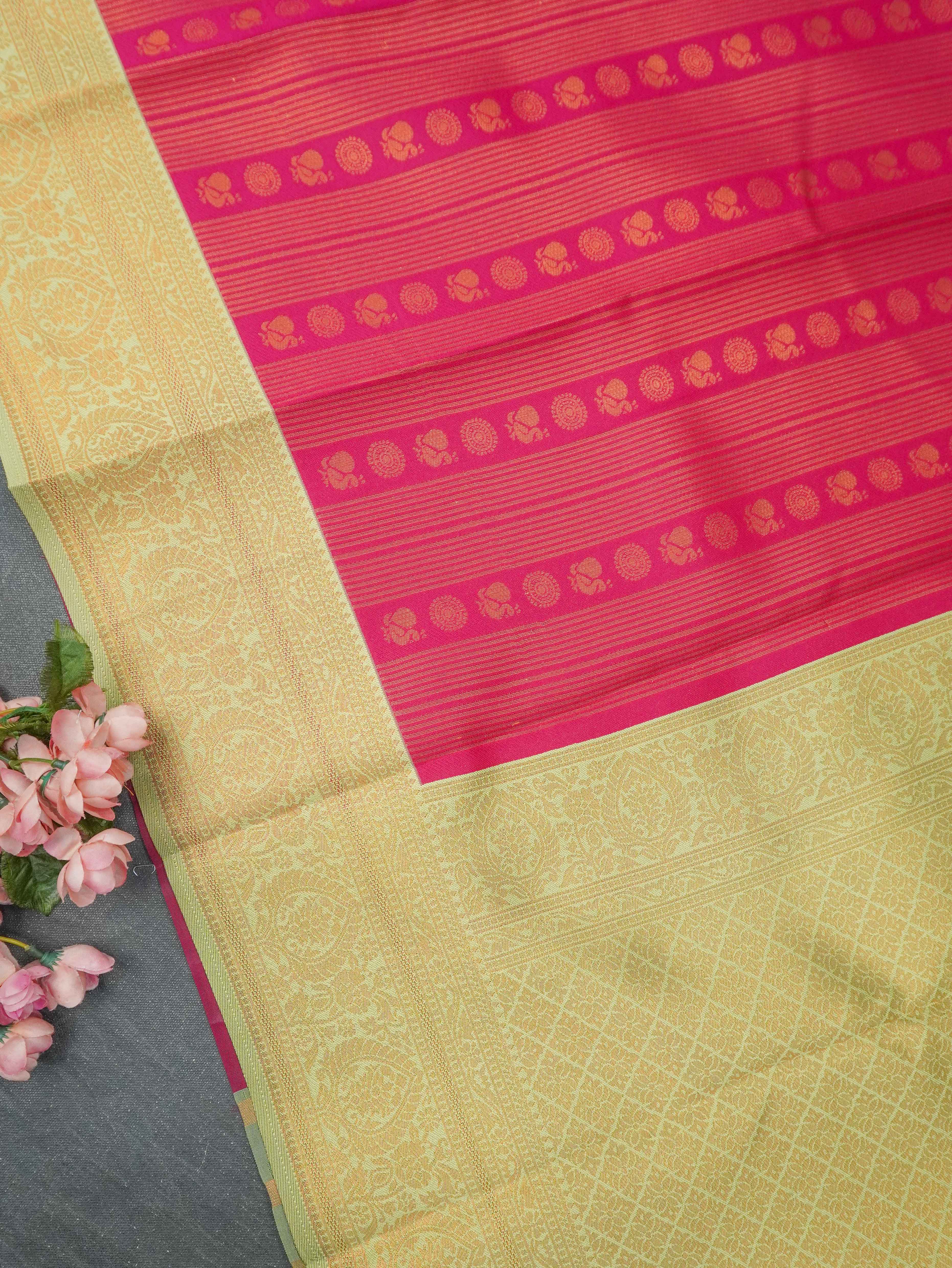 Semi Silk Saree | TTDS3282