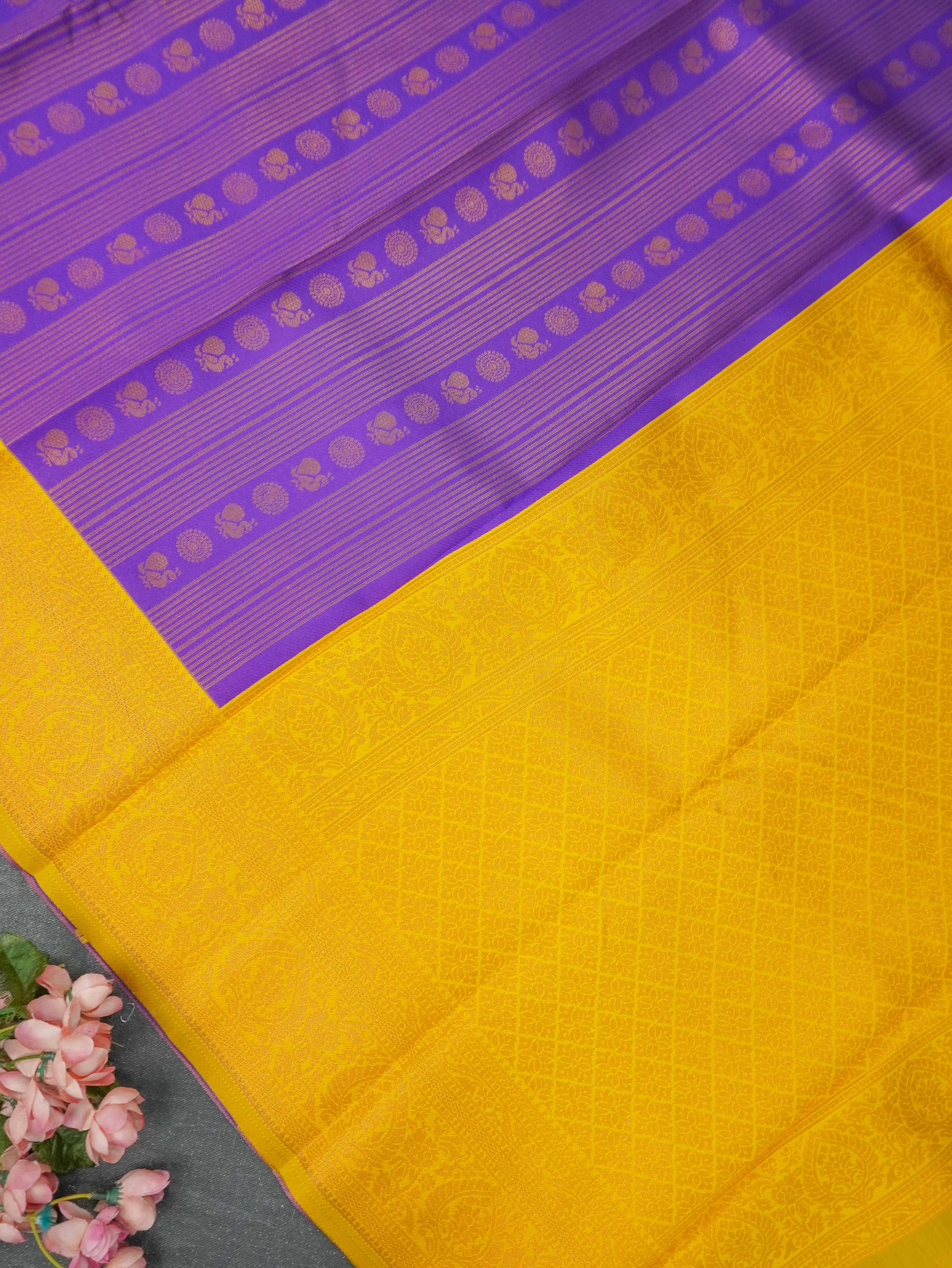 Semi Silk Saree | TTDS3282