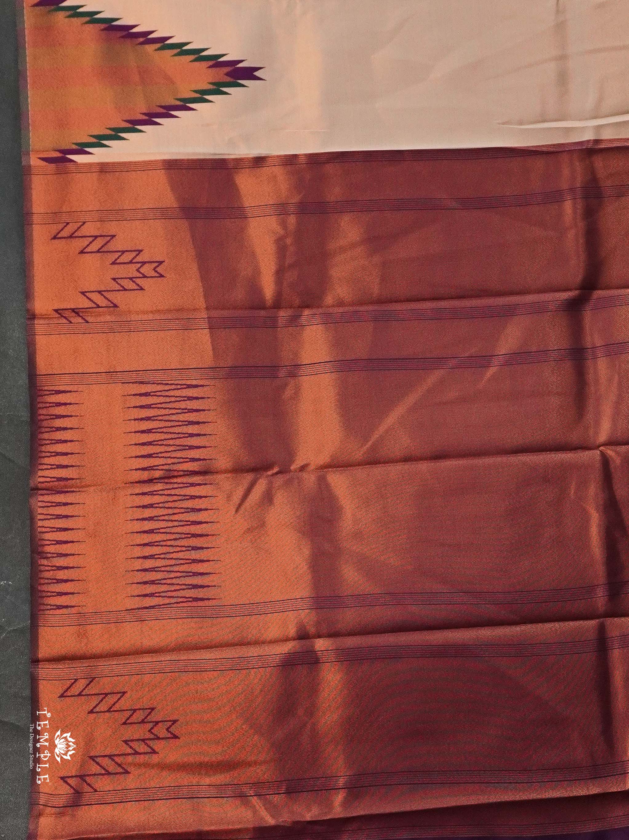 Semi Kanchi Silk Saree | TTDS2378