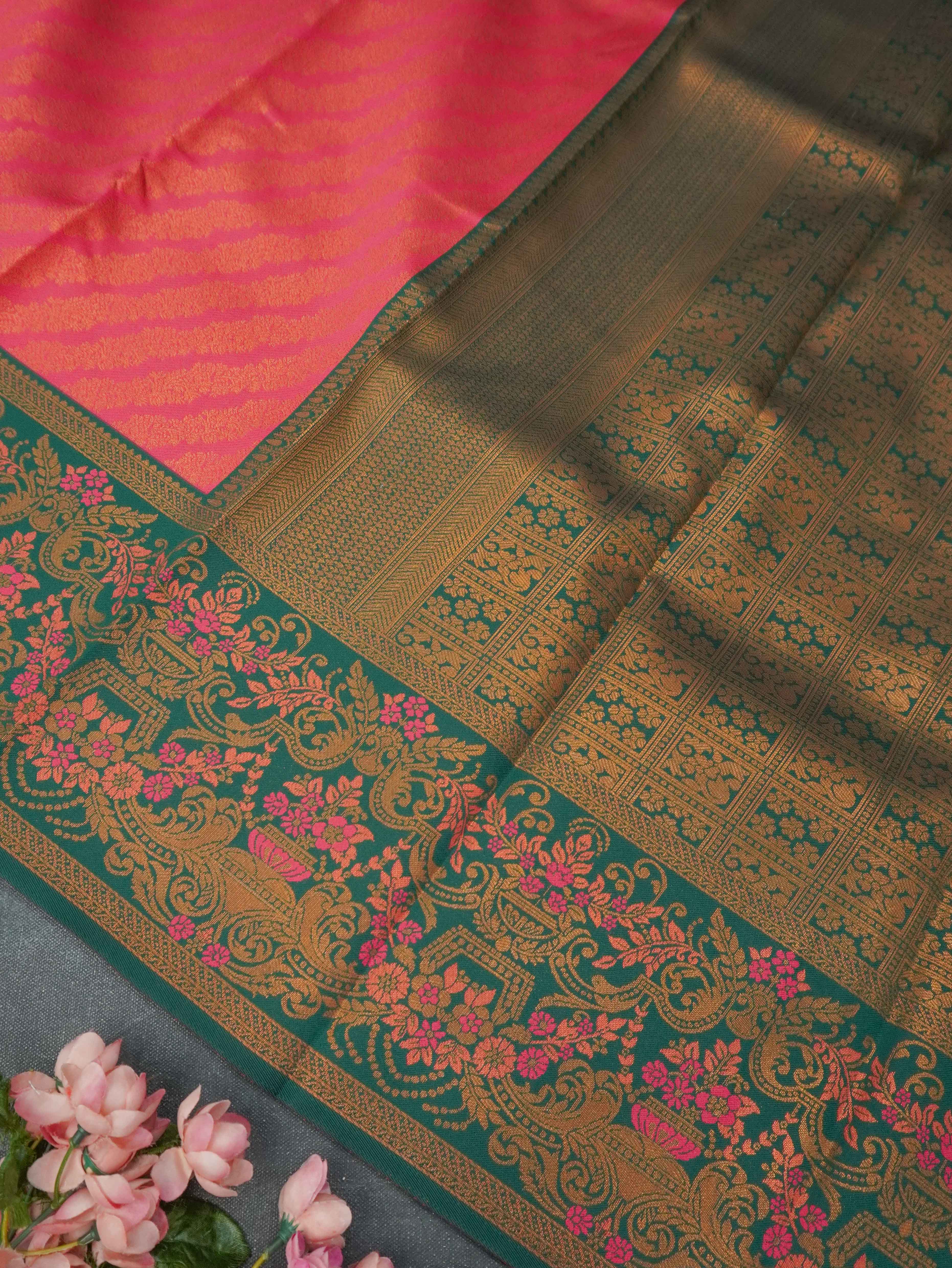 Semi Silk Saree | TTDS3281