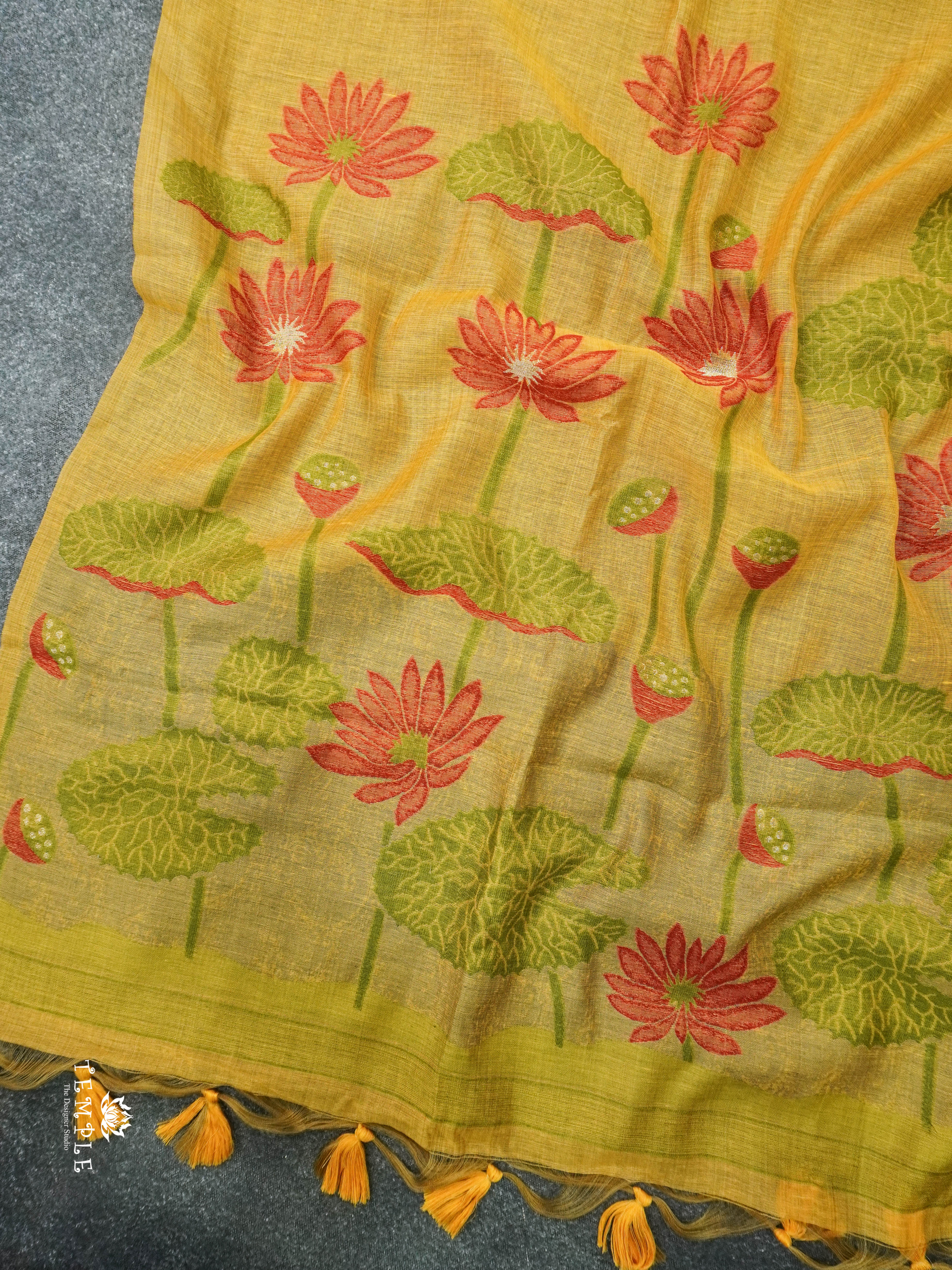 Munga Cotton Saree | TTDS1424 | Design - 9