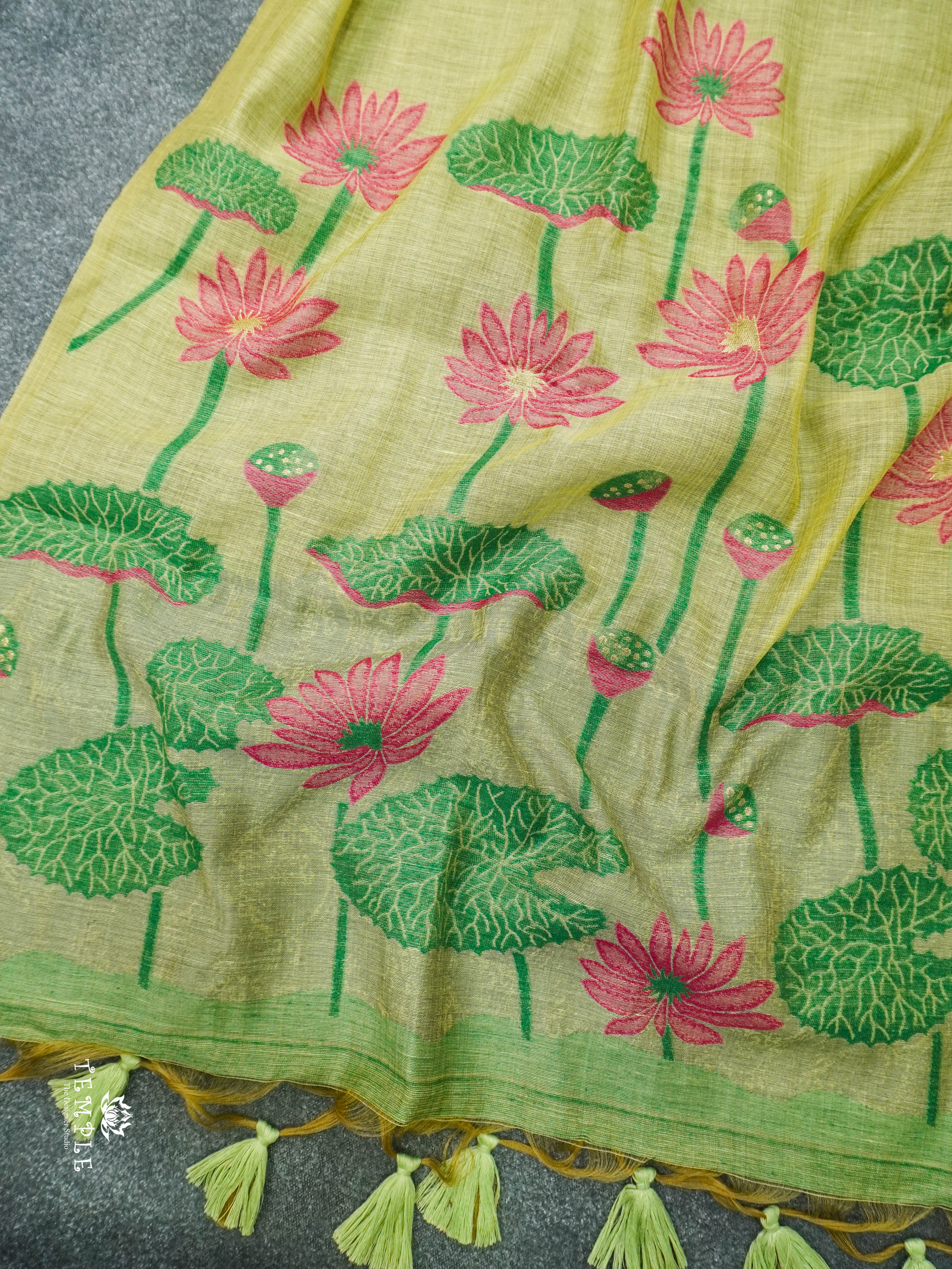 Munga Cotton Saree | TTDS1424 | Design - 9