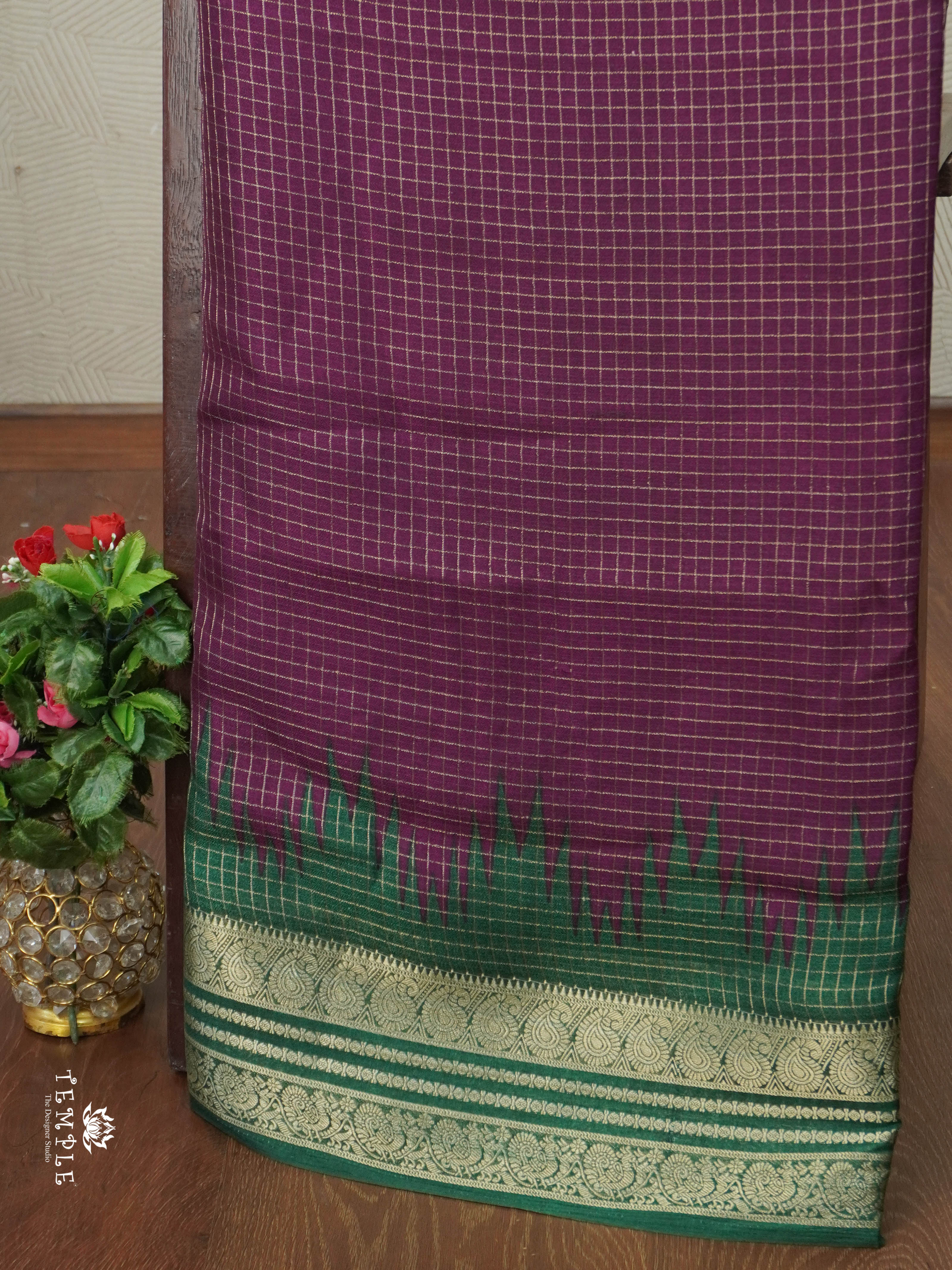 Sungudi Cotton Saree | TTDS2932