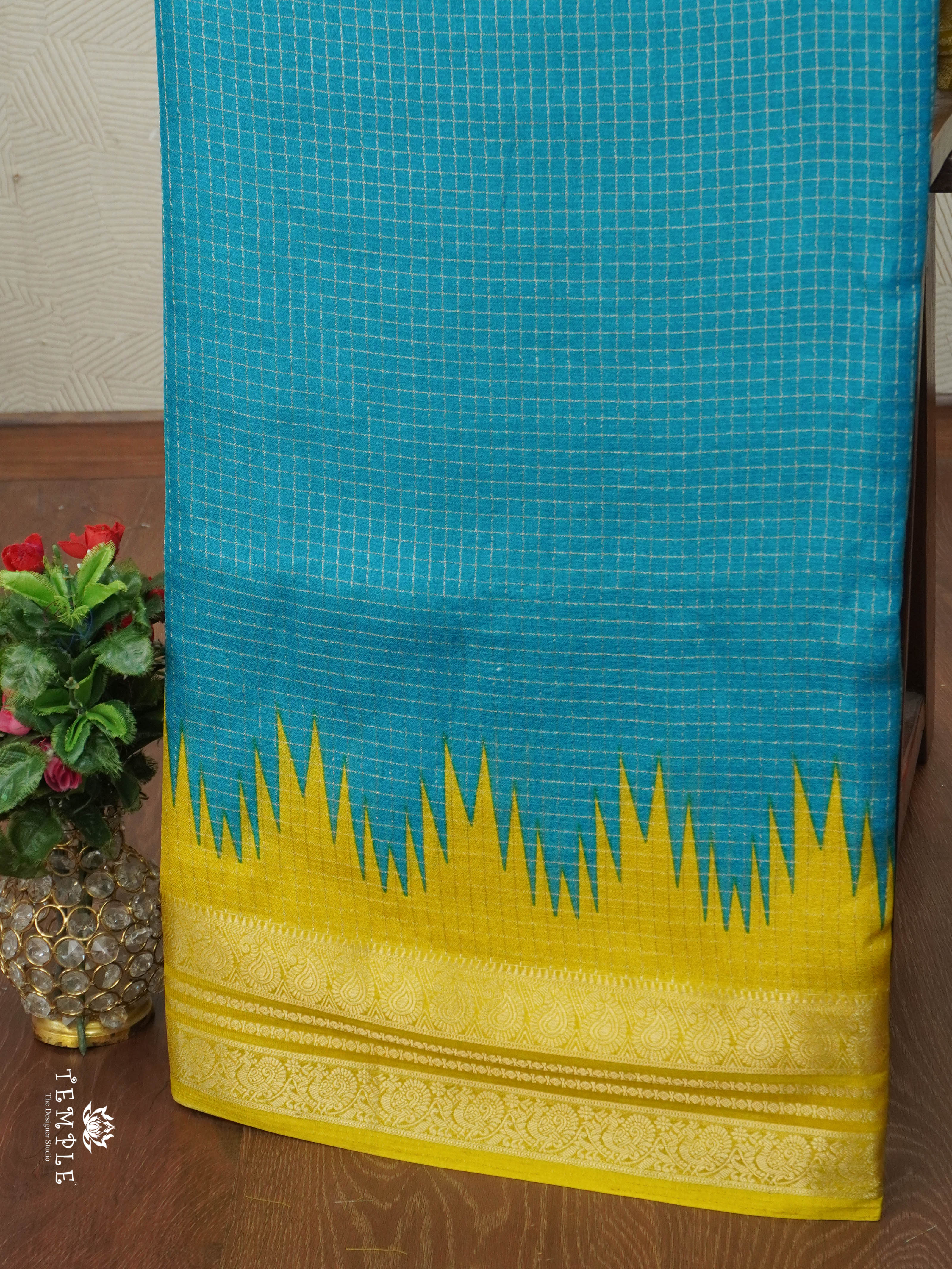 Sungudi Cotton Saree | TTDS2932