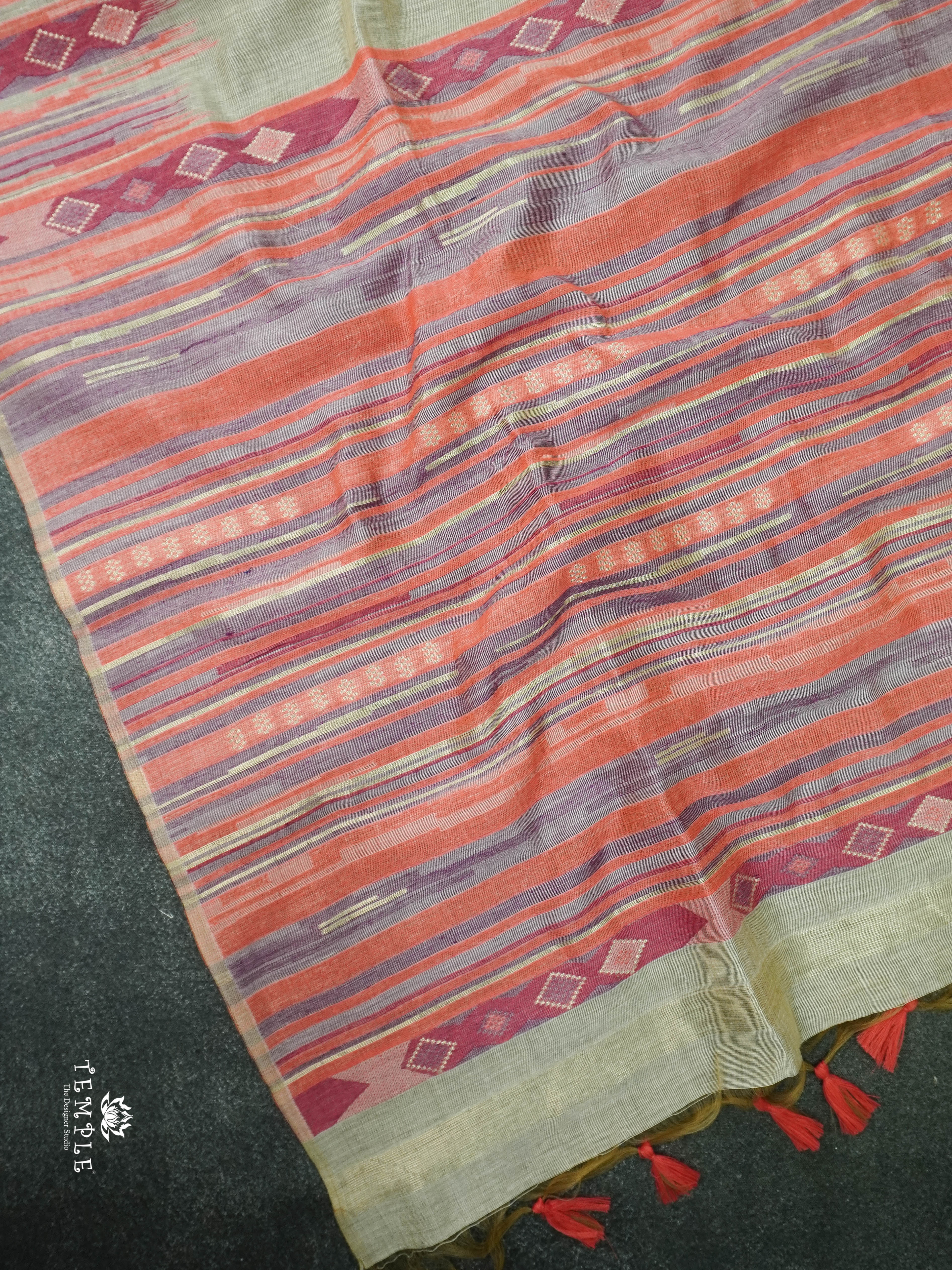 Munga Cotton Saree | TTDS1405 | Design - 5