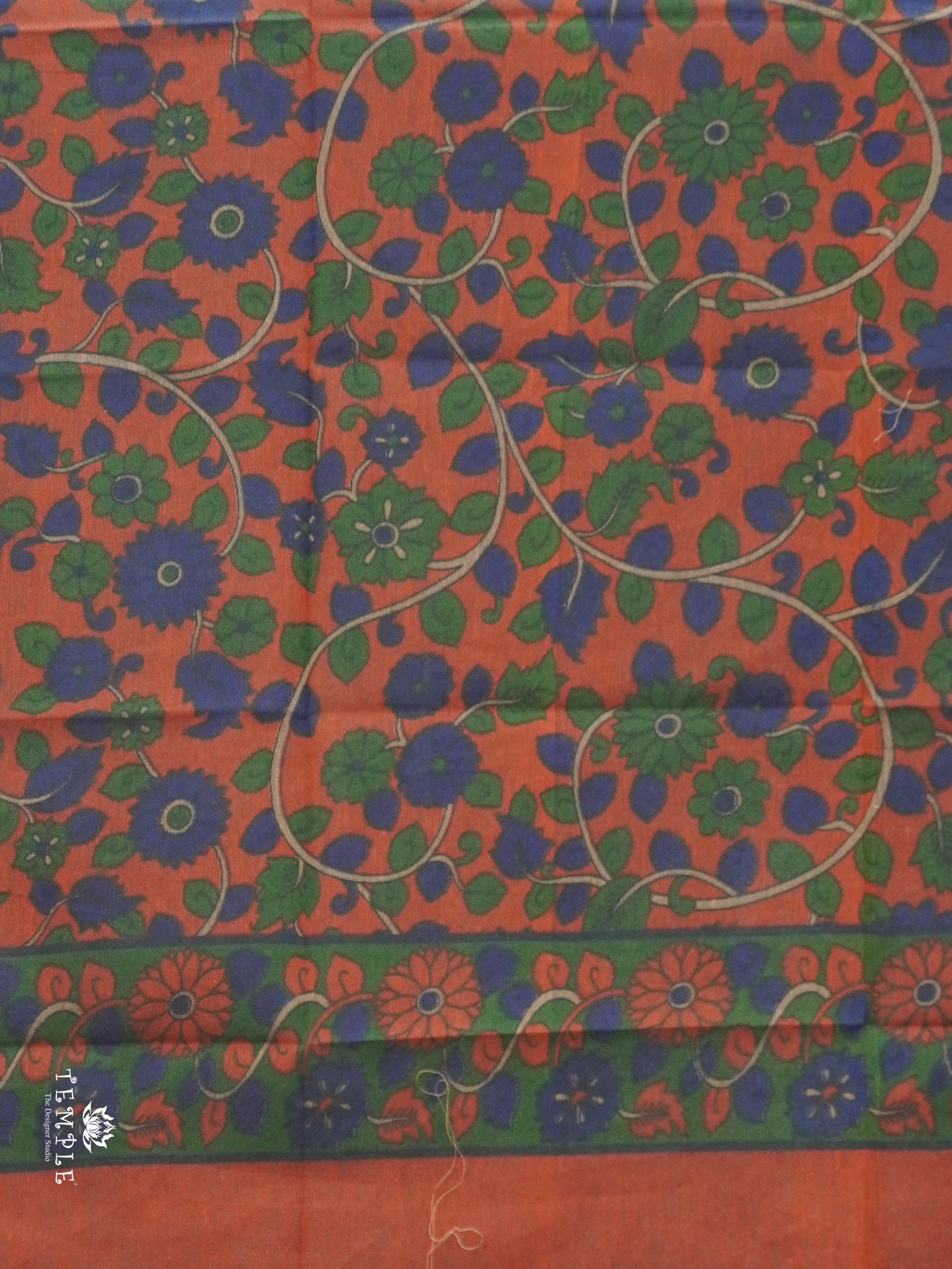 Slub Cotton Saree | TTDS2899