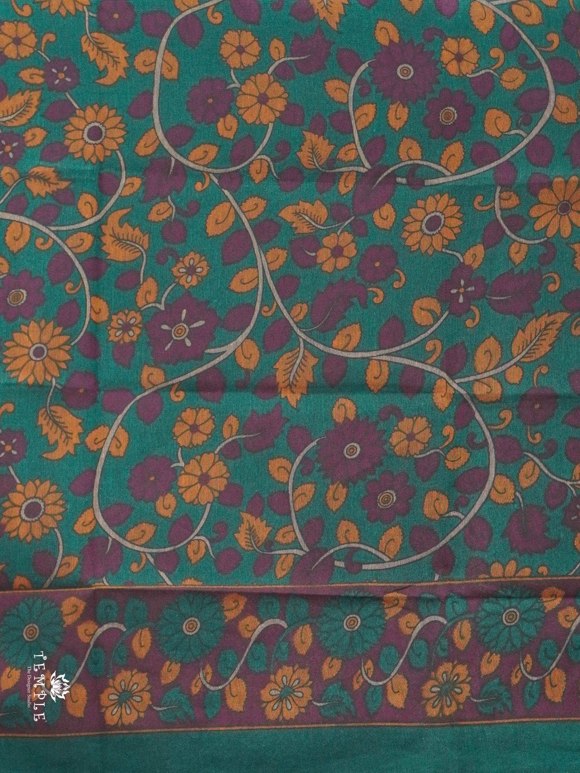 Slub Cotton Saree | TTDS2899