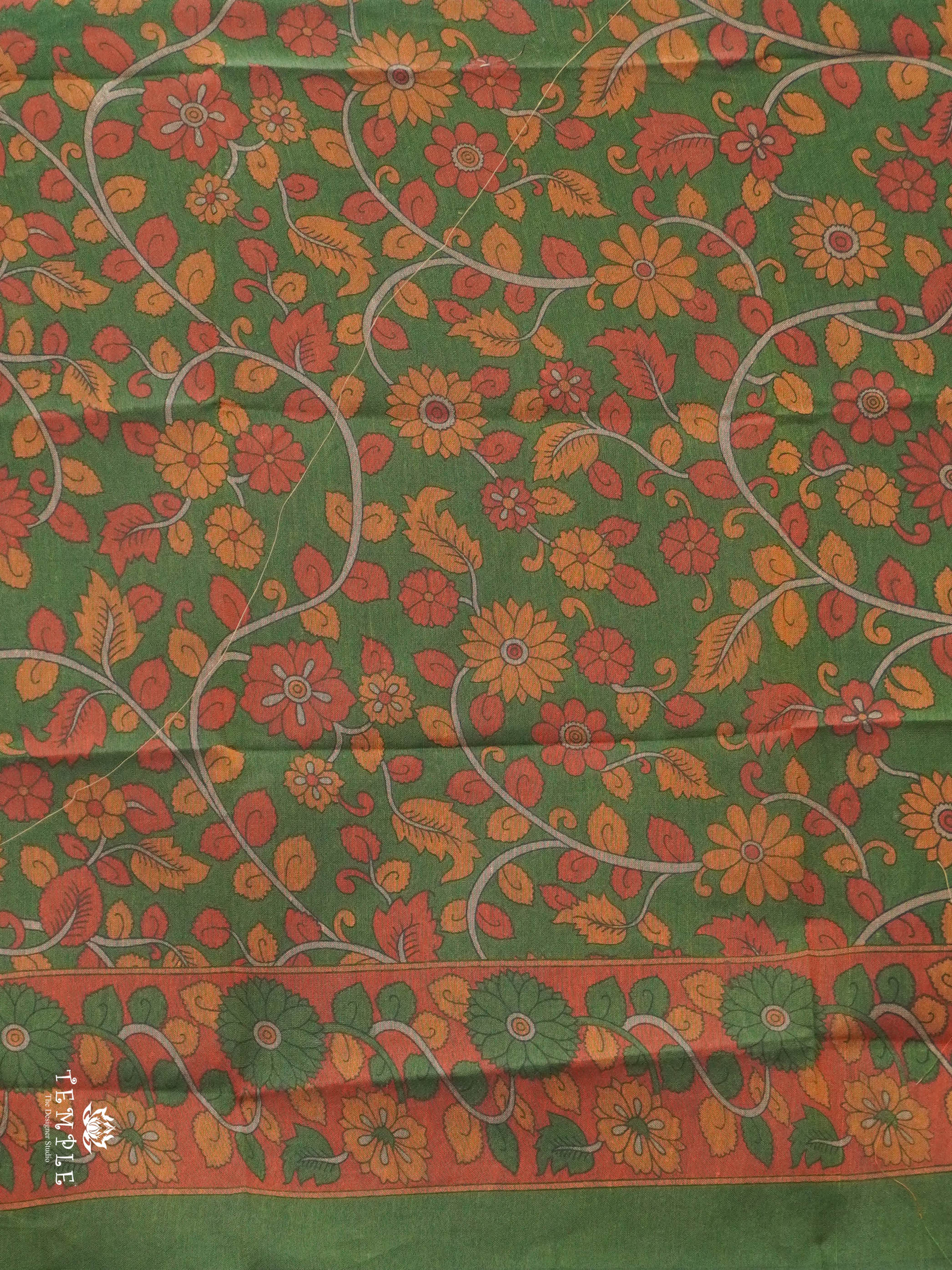 Slub Cotton Saree | TTDS2899