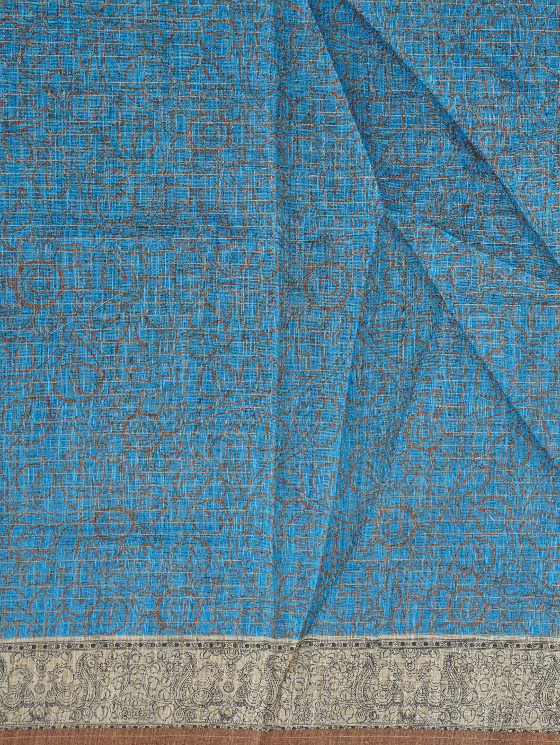 Linen Cotton Saree | TTDS3286