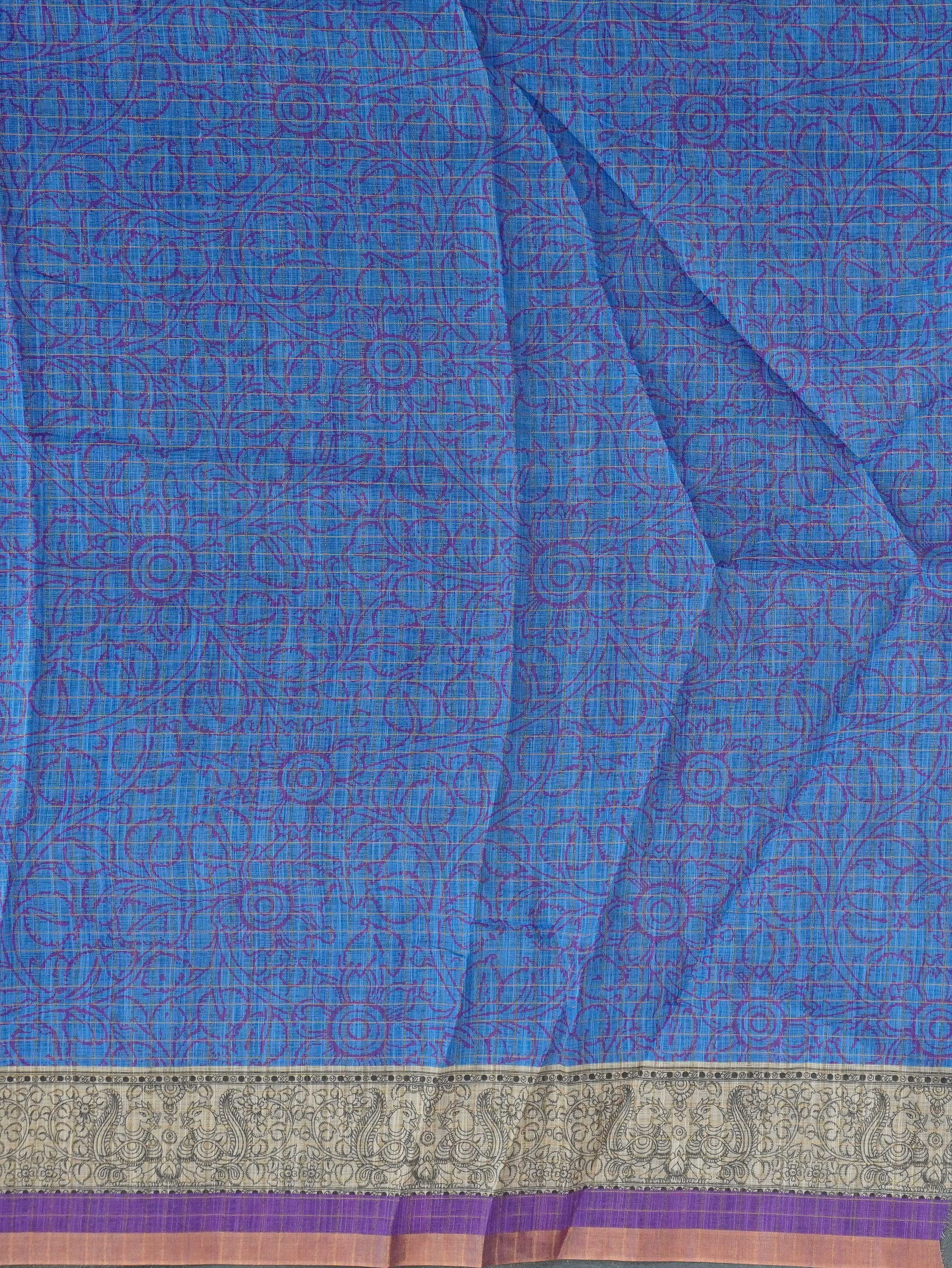 Linen Cotton Saree | TTDS3286