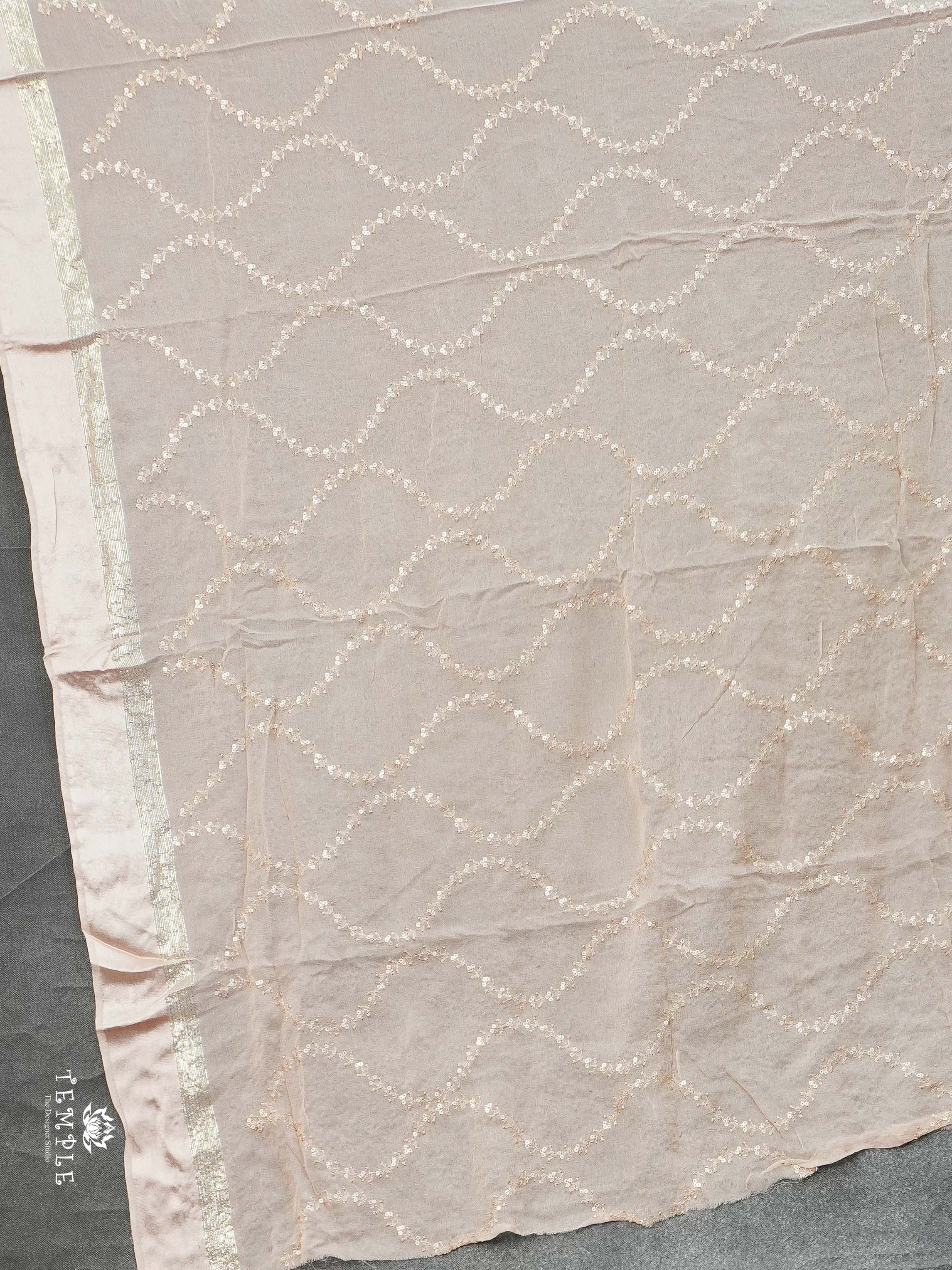Designer Georgette Saree | TTDS2382