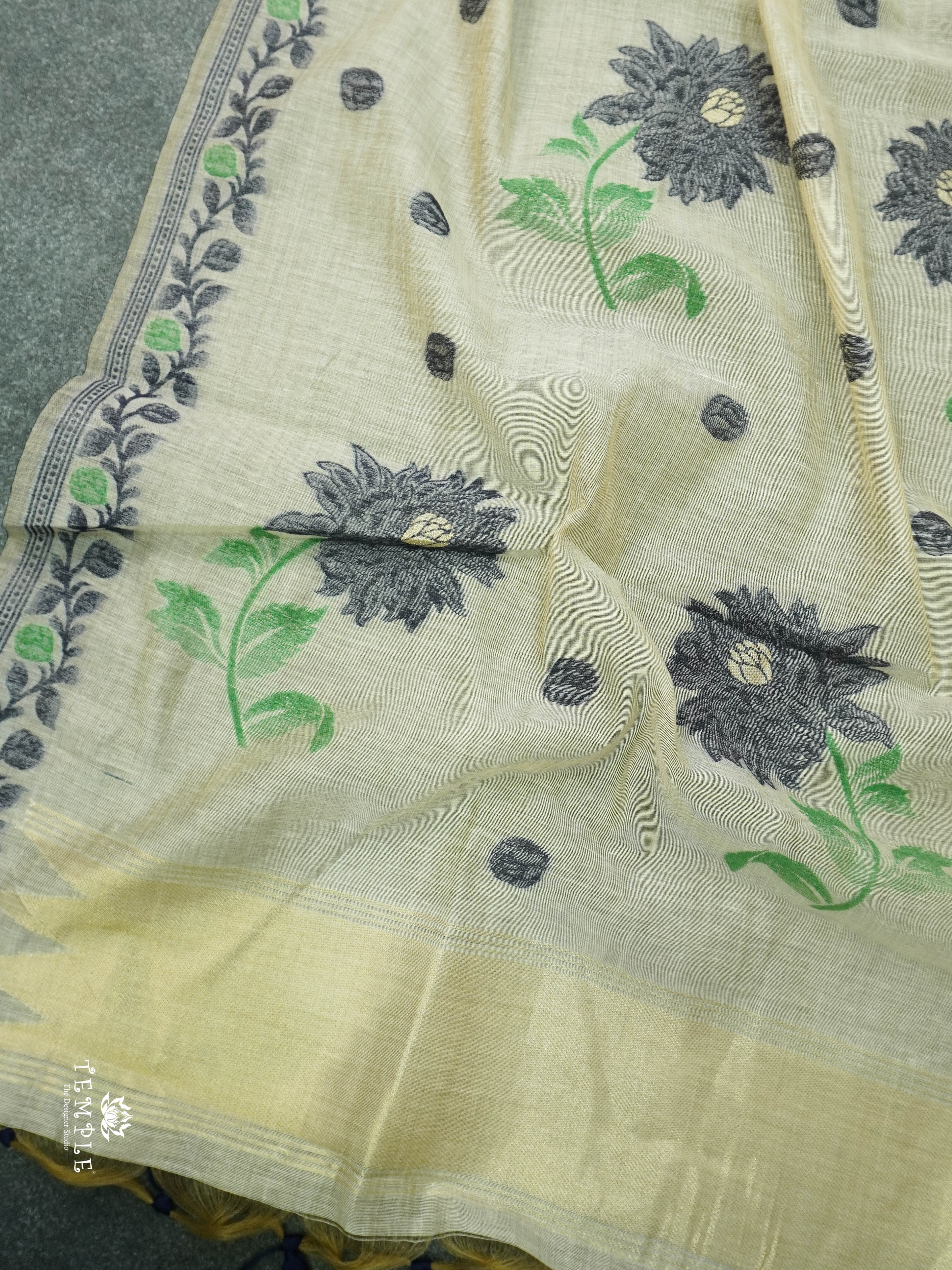 Munga Cotton Saree | TTDS1425 | Design - 10