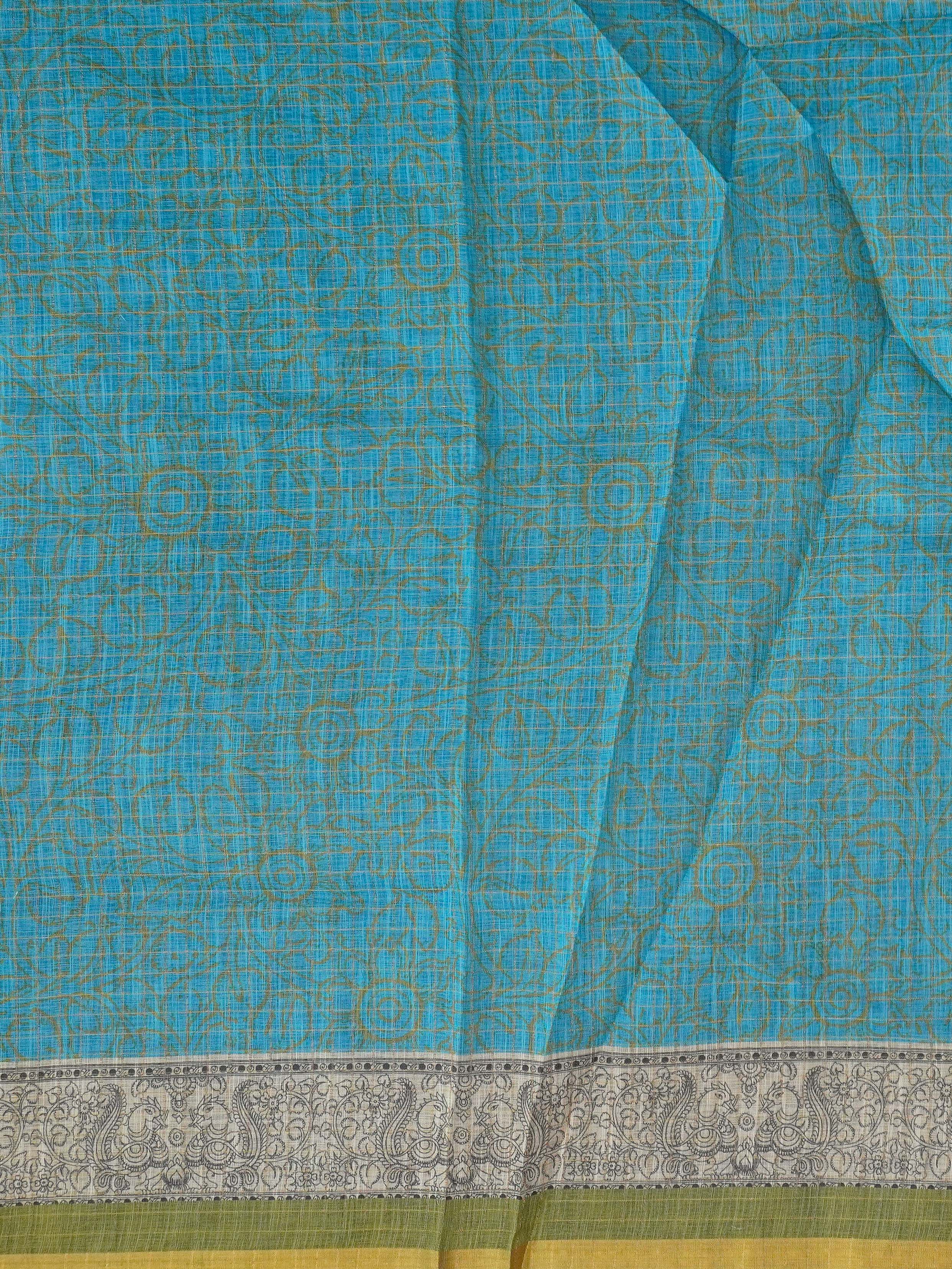 Linen Cotton Saree | TTDS3286