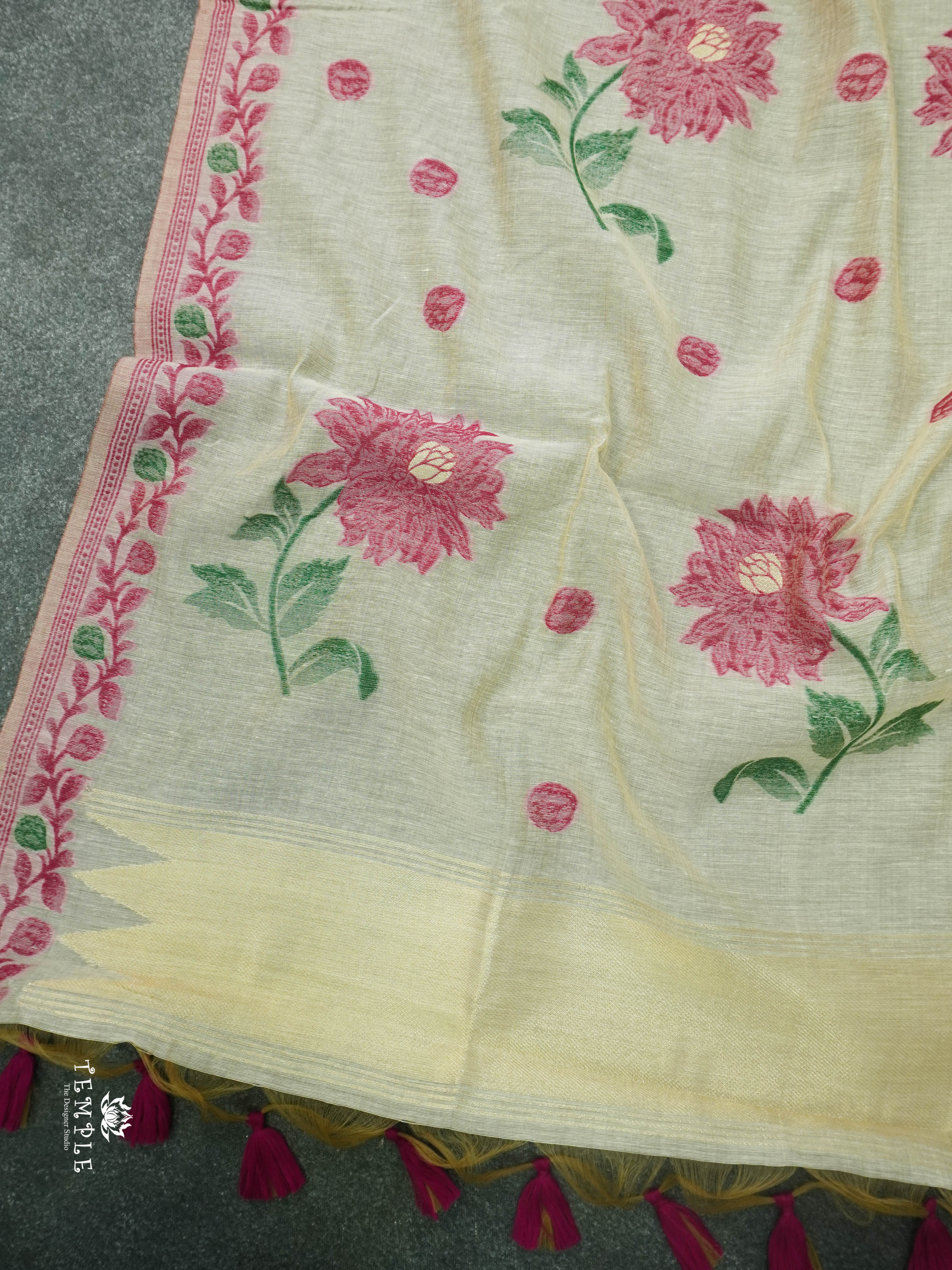 Munga Cotton Saree | TTDS1425 | Design - 10