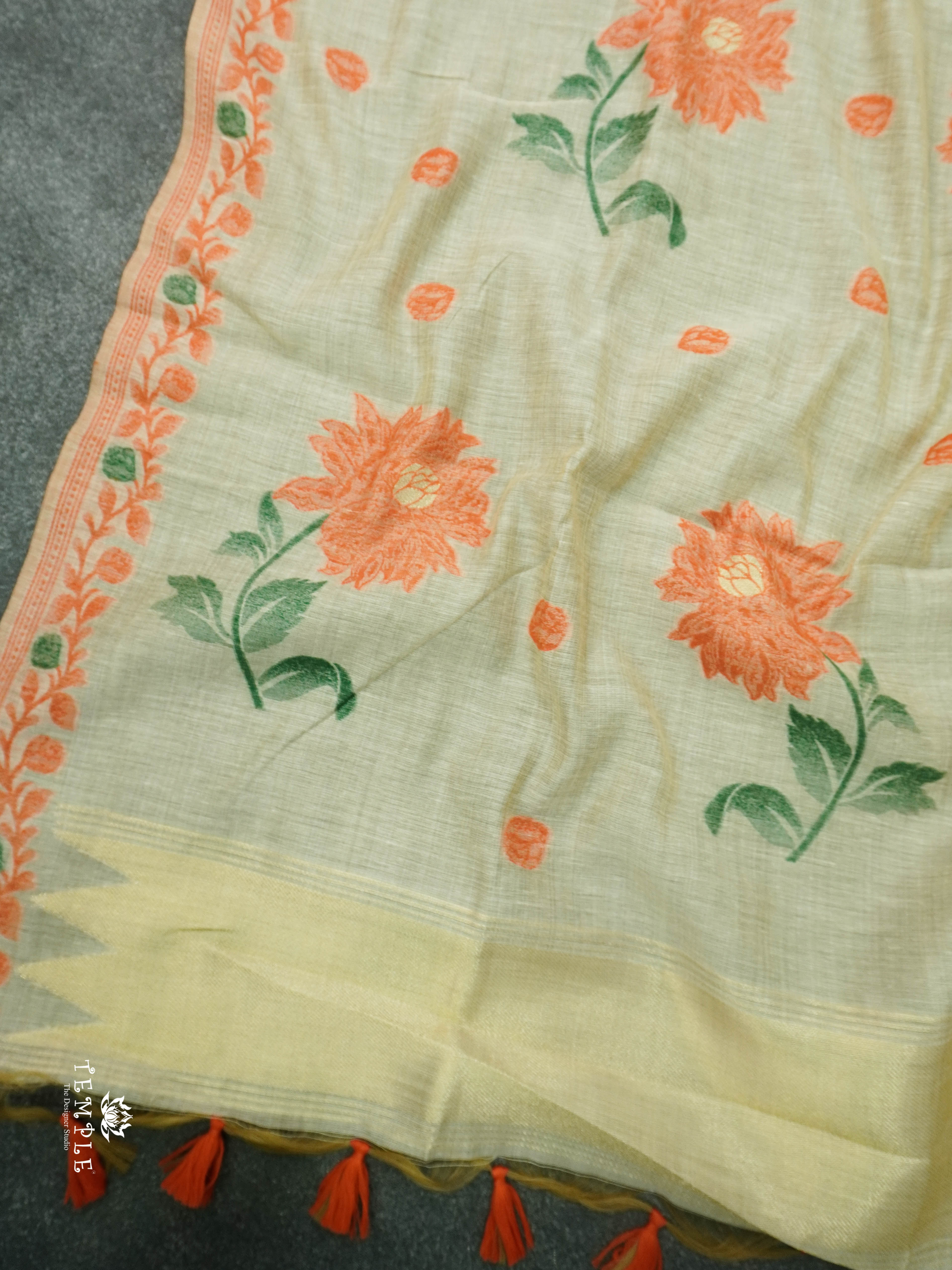 Munga Cotton Saree | TTDS1425 | Design - 10